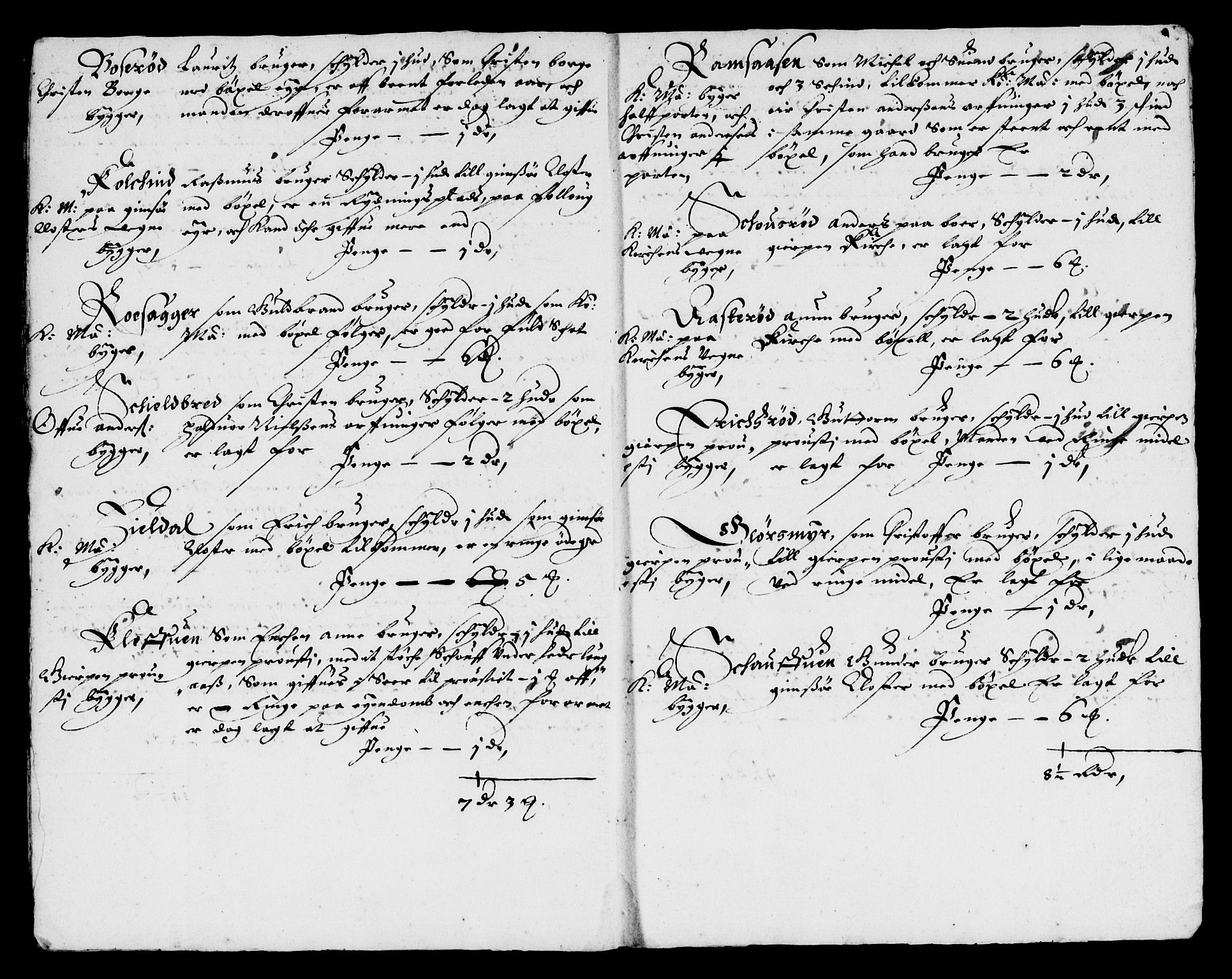 Rentekammeret inntil 1814, Reviderte regnskaper, Lensregnskaper, AV/RA-EA-5023/R/Rb/Rbp/L0035: Bratsberg len, 1648-1650