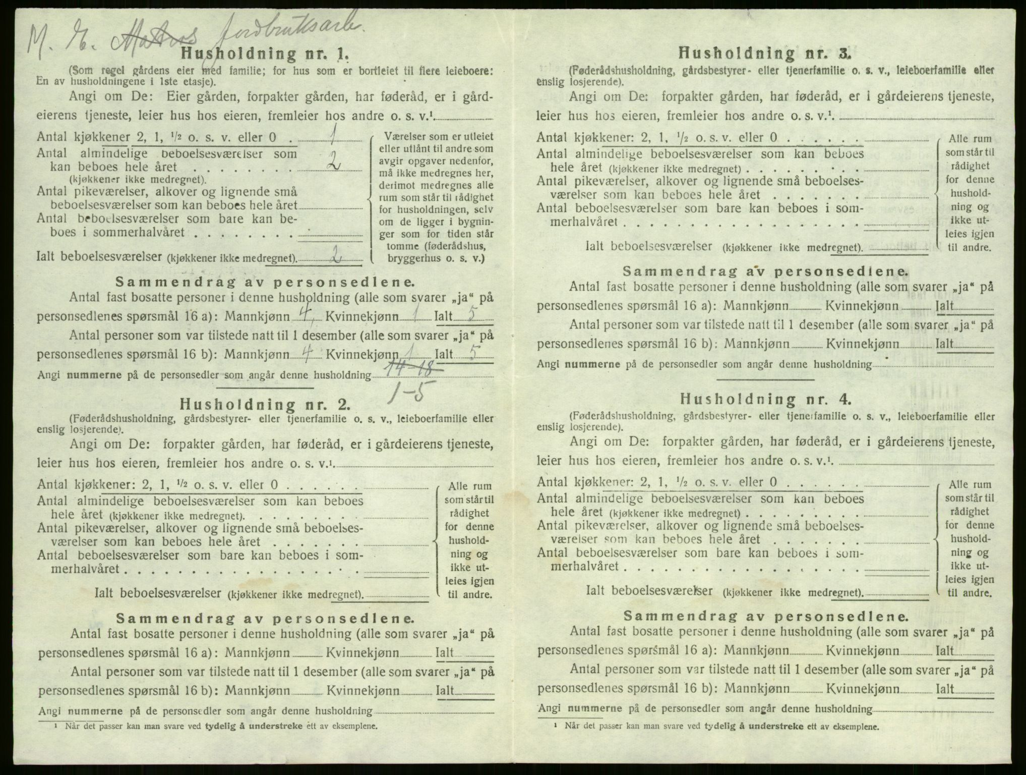 SAKO, Folketelling 1920 for 0721 Sem herred, 1920, s. 1461