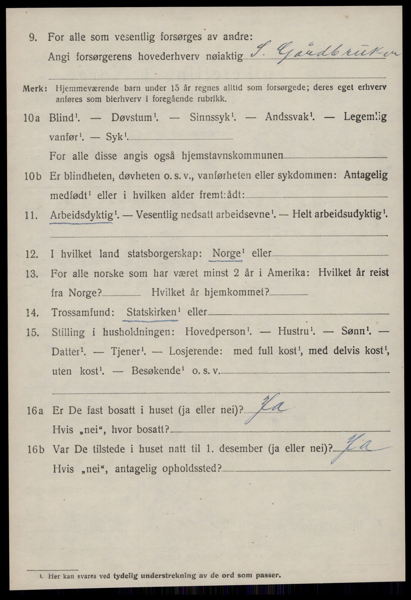 SAT, Folketelling 1920 for 1542 Eresfjord og Vistdal herred, 1920, s. 2988