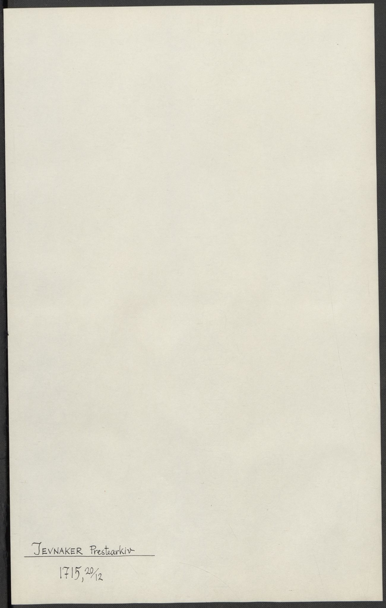 Riksarkivets diplomsamling, AV/RA-EA-5965/F15/L0014: Prestearkiv - Oppland, 1696-1879, s. 25