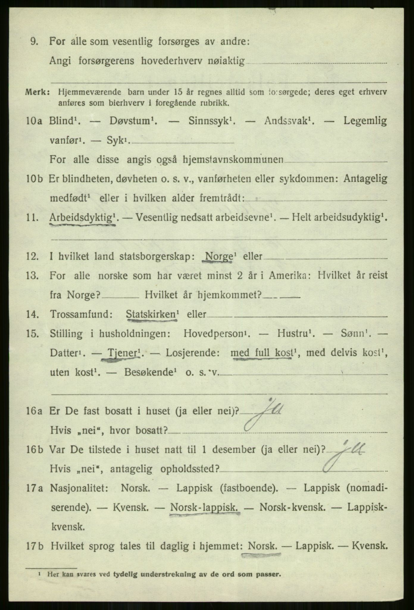 SATØ, Folketelling 1920 for 1941 Skjervøy herred, 1920, s. 6830