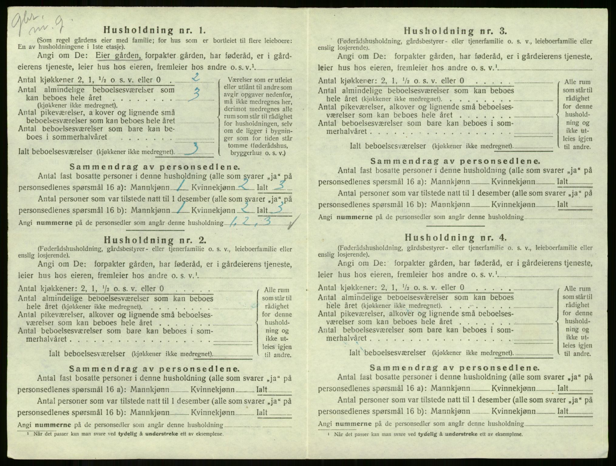 SAKO, Folketelling 1920 for 0719 Andebu herred, 1920, s. 1149