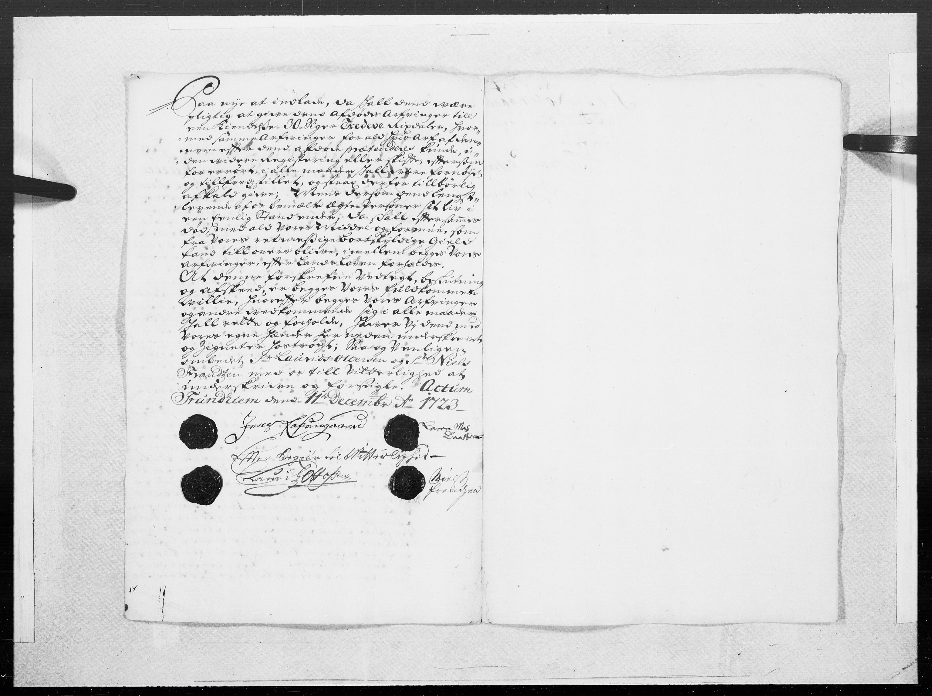 Danske Kanselli 1572-1799, RA/EA-3023/F/Fc/Fcc/Fcca/L0094: Norske innlegg 1572-1799, 1724, s. 48