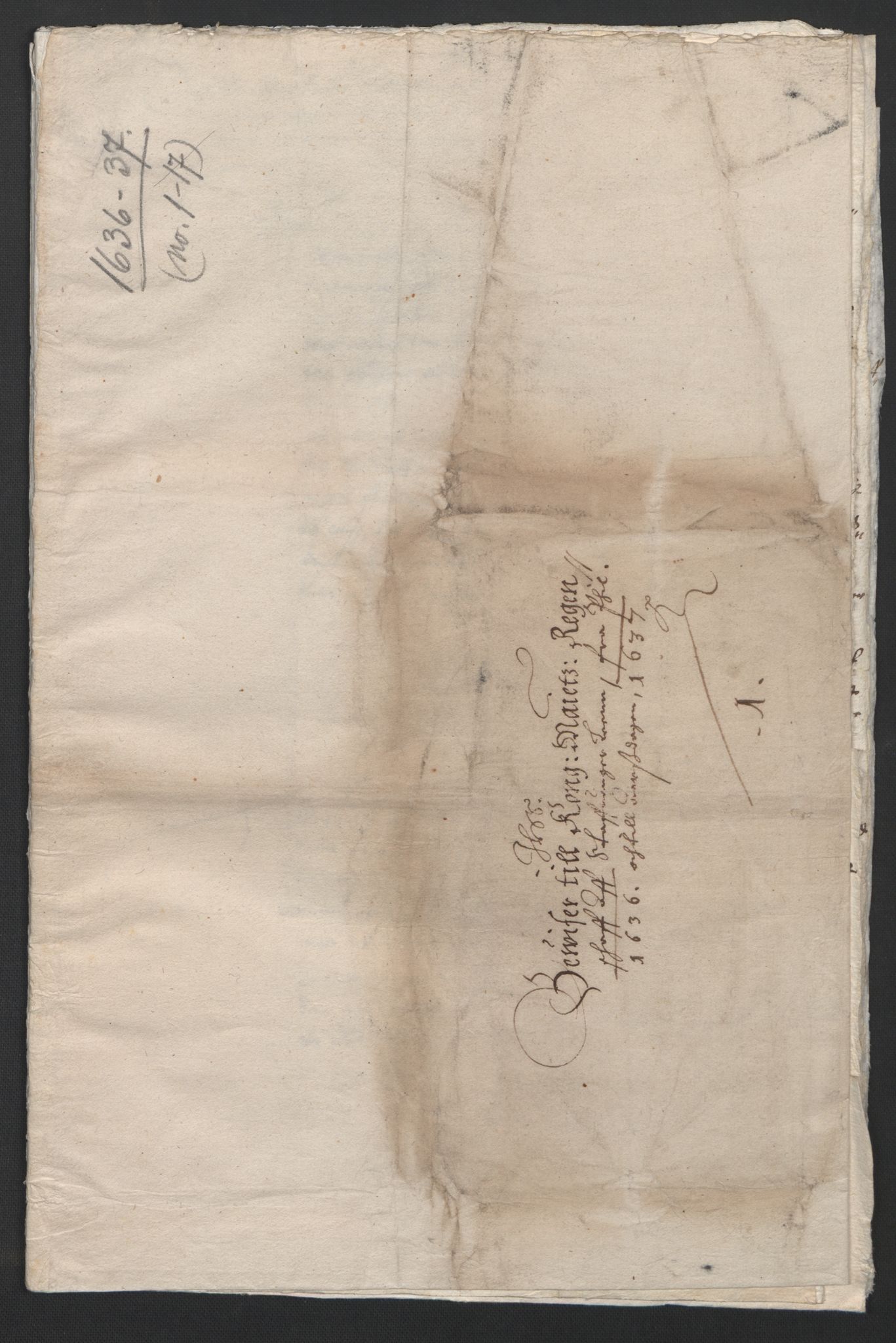 Rentekammeret inntil 1814, Reviderte regnskaper, Lensregnskaper, AV/RA-EA-5023/R/Rb/Rbs/L0020: Stavanger len, 1635-1637