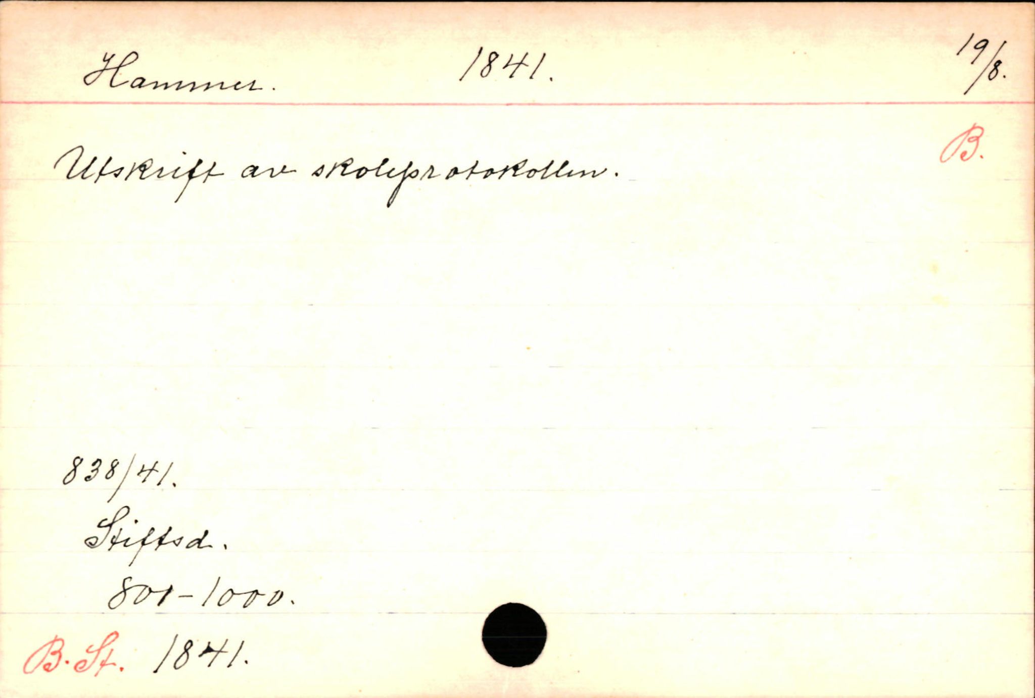 Haugen, Johannes - lærer, AV/SAB-SAB/PA-0036/01/L0001: Om klokkere og lærere, 1521-1904, s. 4835