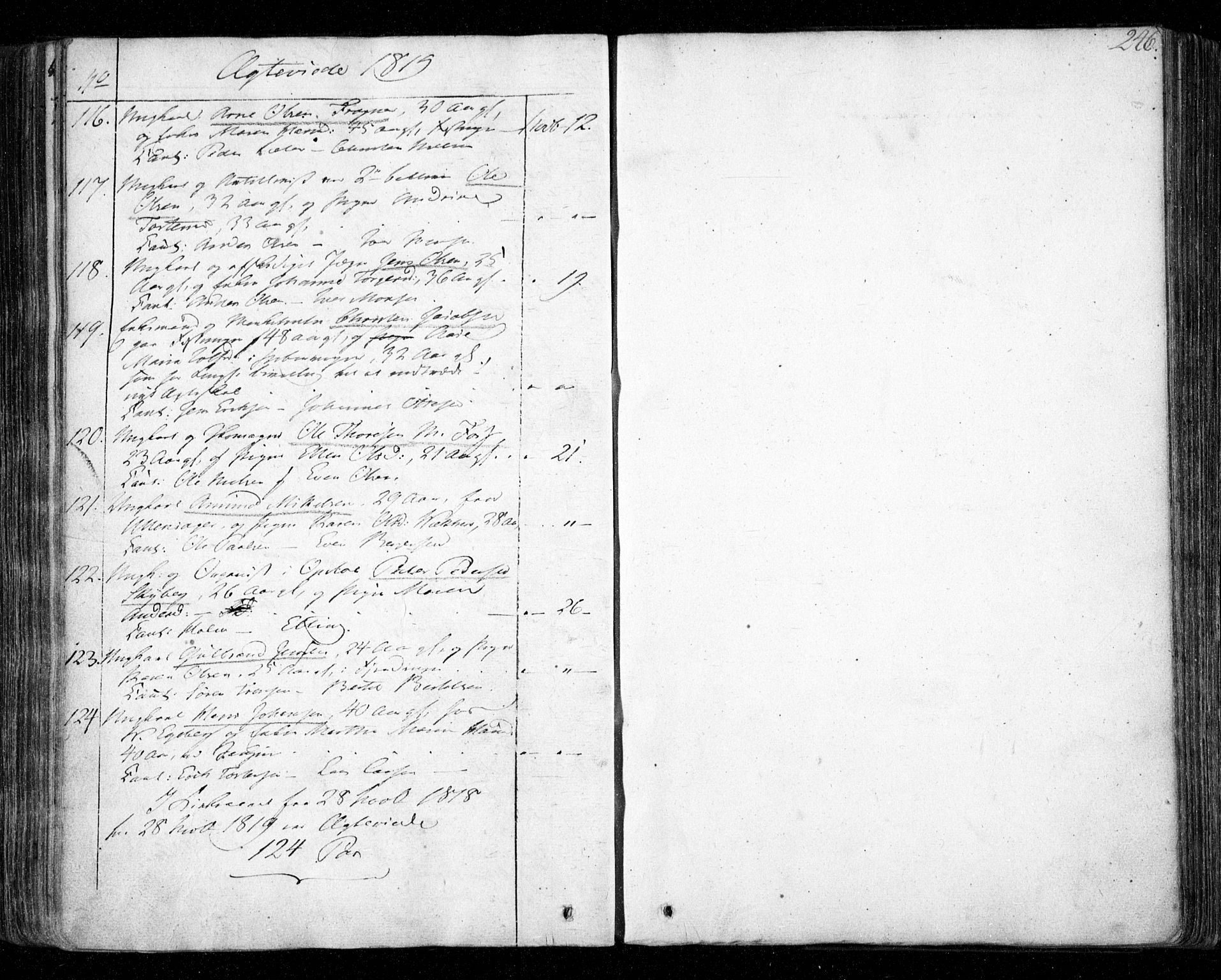 Aker prestekontor kirkebøker, AV/SAO-A-10861/F/L0011: Ministerialbok nr. 11, 1810-1819, s. 246