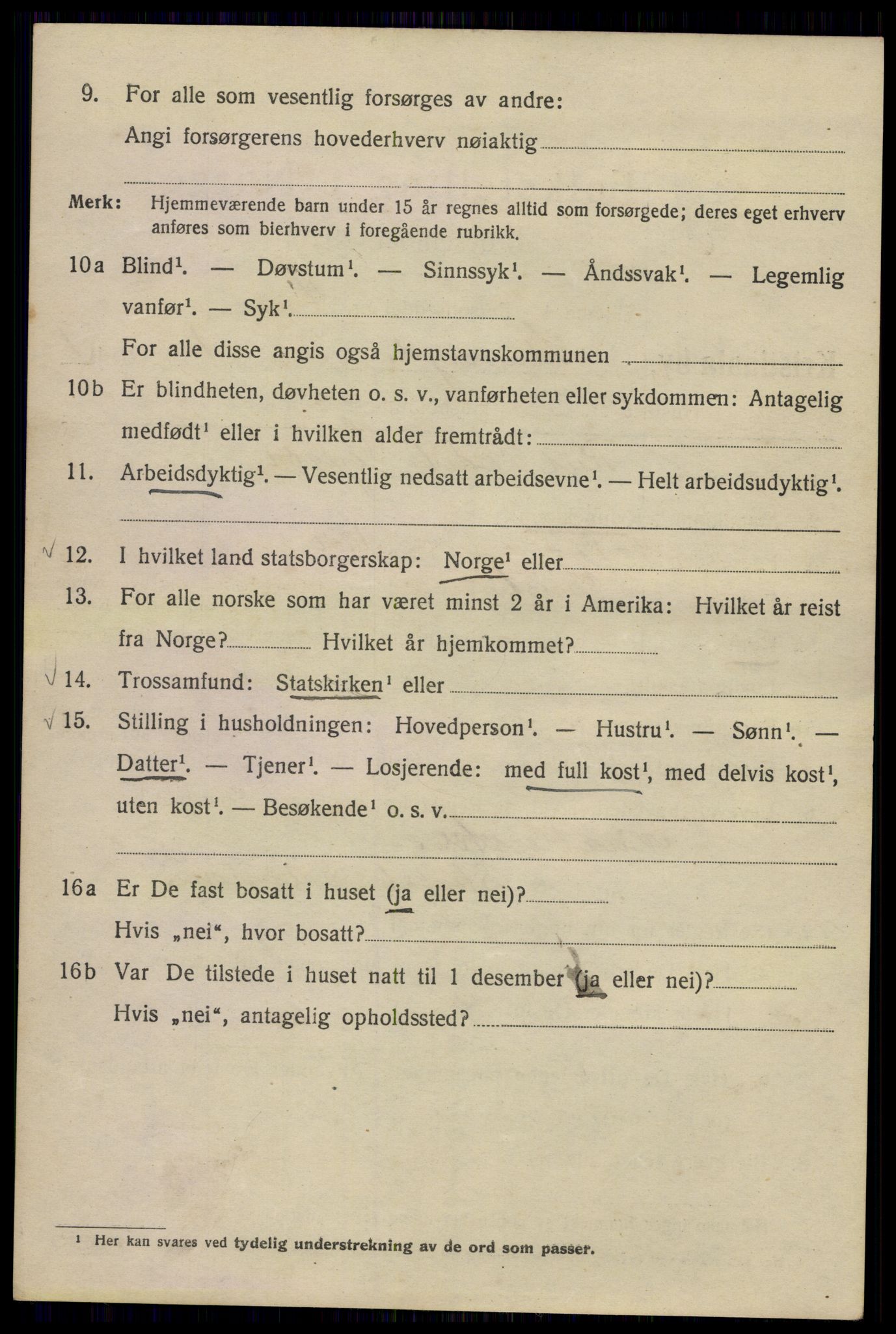 SAO, Folketelling 1920 for 0301 Kristiania kjøpstad, 1920, s. 306092