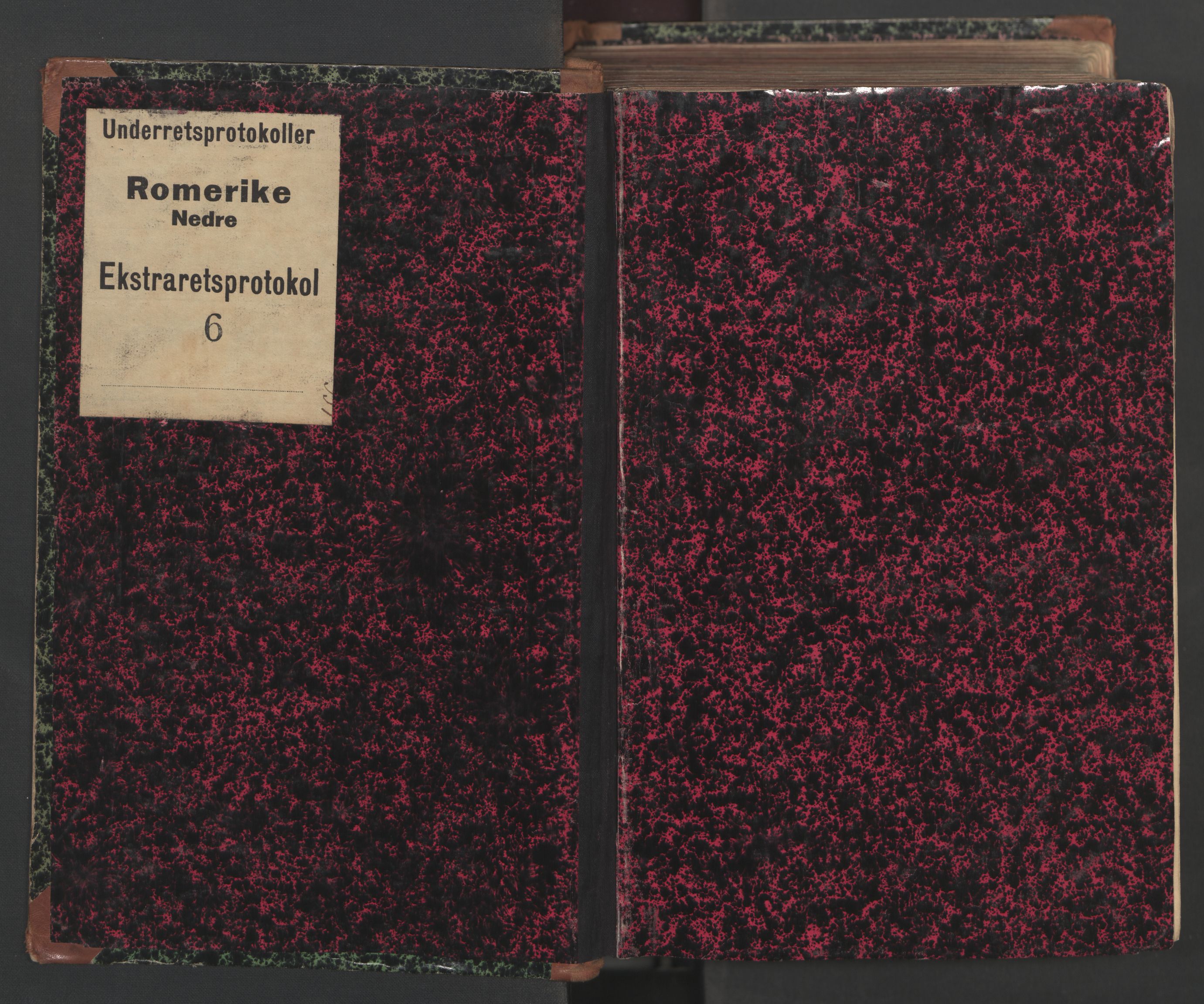 Nedre Romerike sorenskriveri, SAO/A-10469/F/Fc/L0006: Ekstrarettsprotokoll, 1806-1820