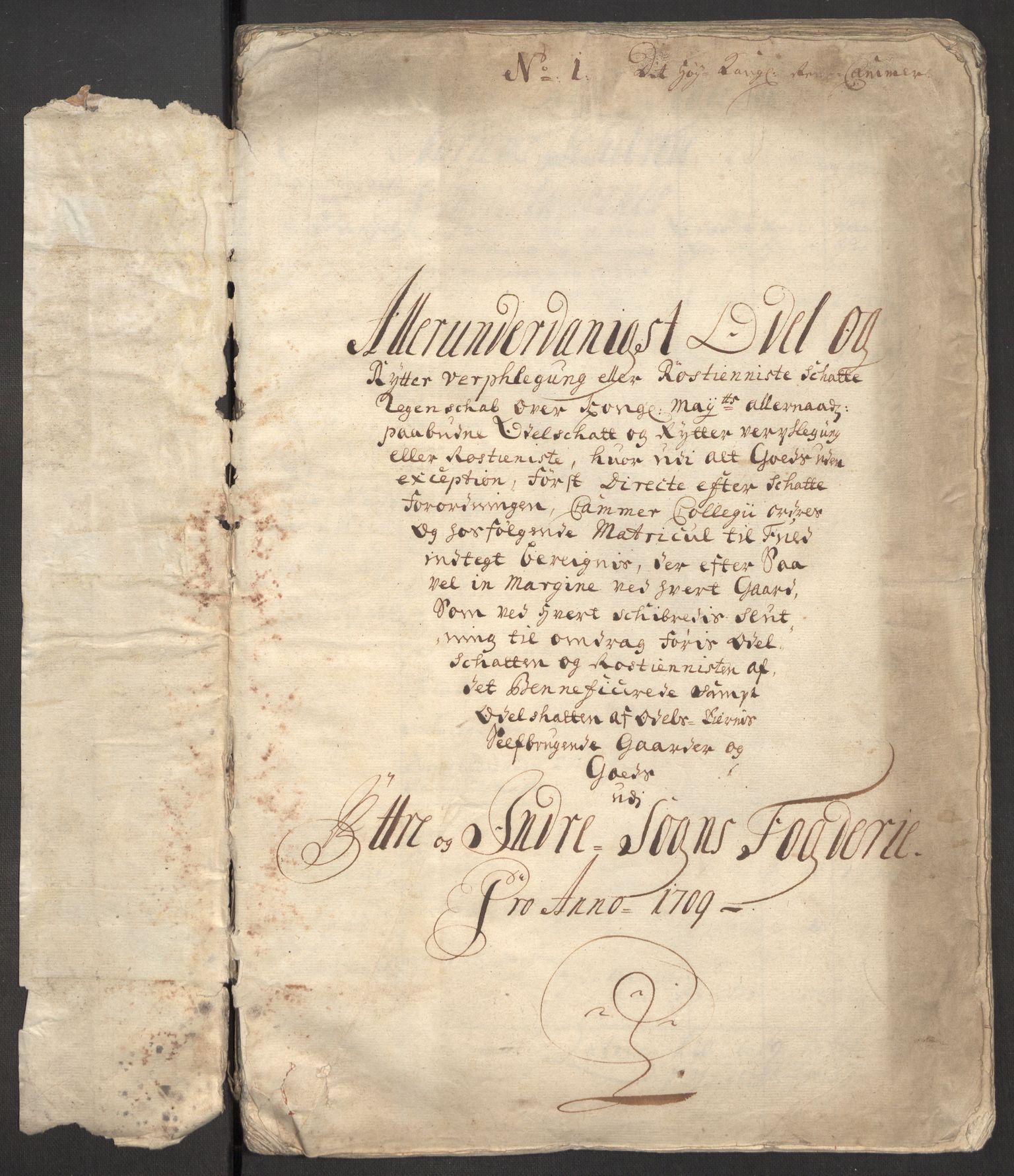 Rentekammeret inntil 1814, Reviderte regnskaper, Fogderegnskap, RA/EA-4092/R52/L3316: Fogderegnskap Sogn, 1709-1710, s. 23