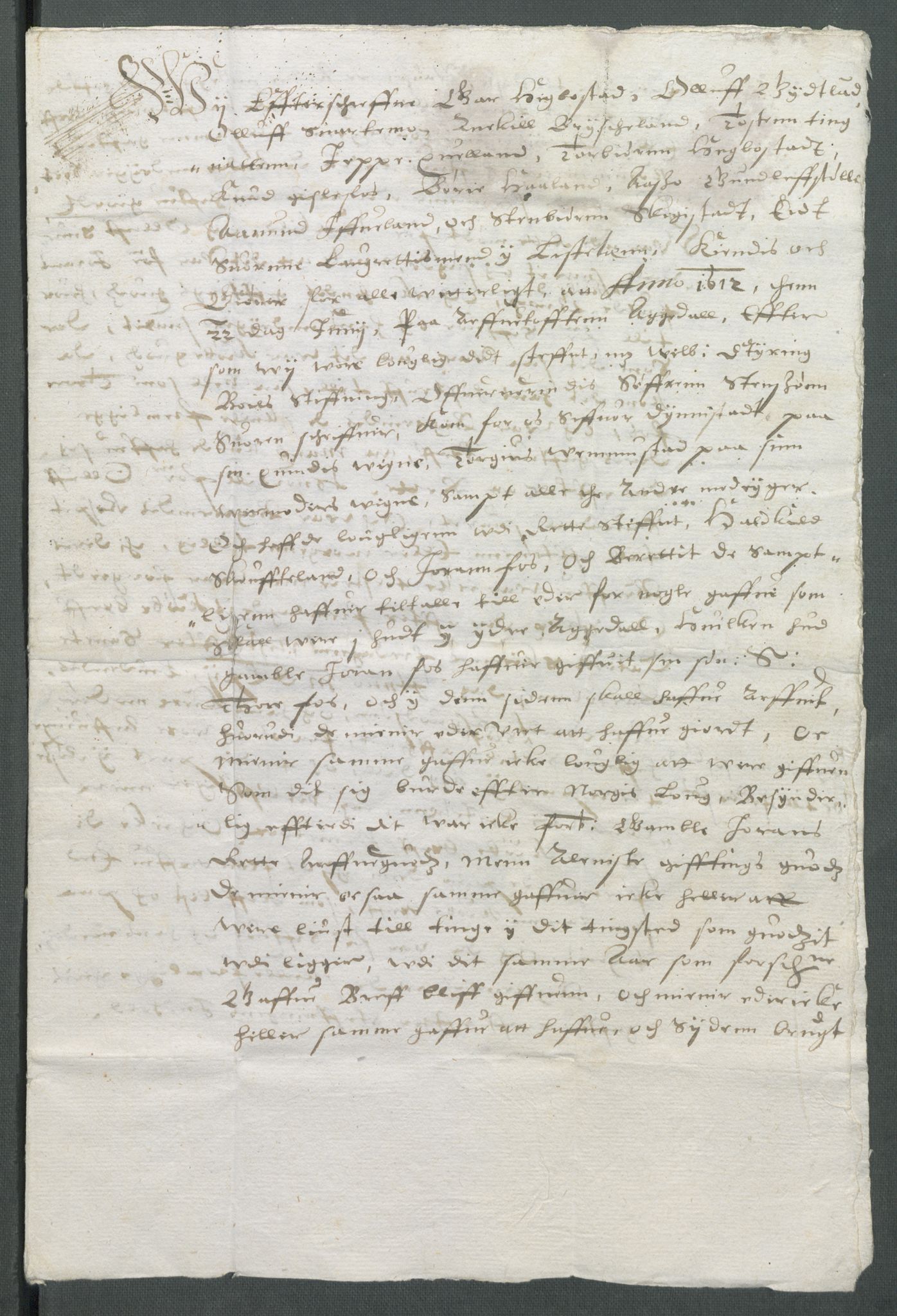 Riksarkivets diplomsamling, AV/RA-EA-5965/F02/L0121: Dokumenter, 1612, s. 33
