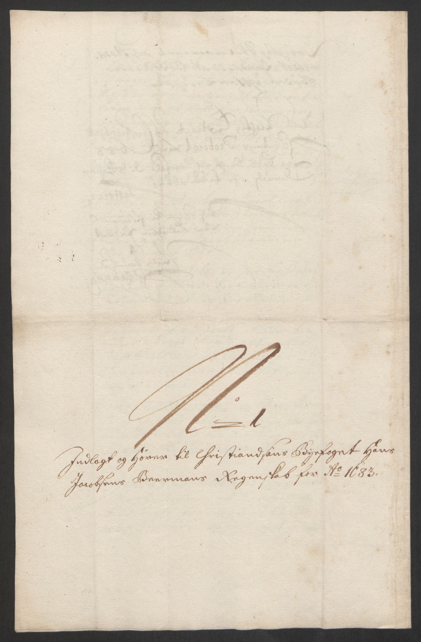 Rentekammeret inntil 1814, Reviderte regnskaper, Byregnskaper, AV/RA-EA-4066/R/Rm/L0285: [M18] Sikt og sakefall, 1681-1718, s. 31