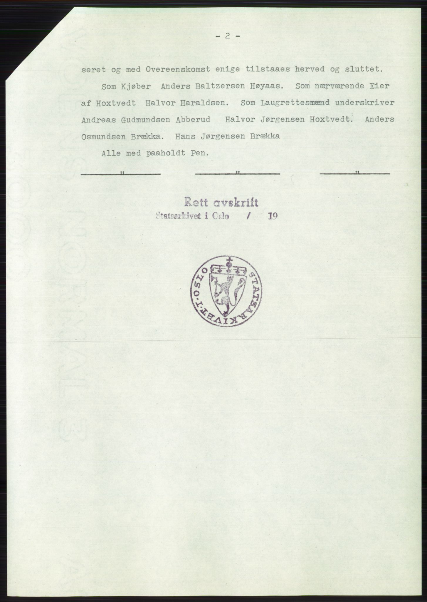 Statsarkivet i Oslo, AV/SAO-A-10621/Z/Zd/L0039: Avskrifter, j.nr 60-3552/1980, 1980, s. 97