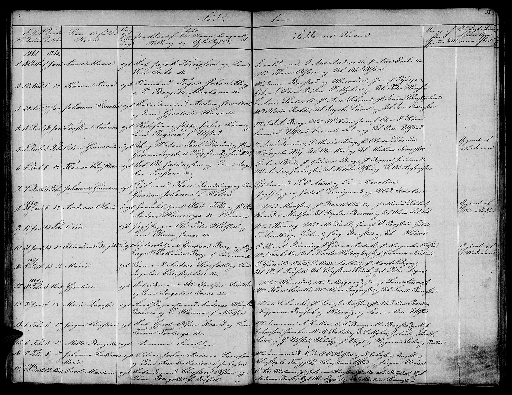 Ministerialprotokoller, klokkerbøker og fødselsregistre - Sør-Trøndelag, AV/SAT-A-1456/604/L0182: Ministerialbok nr. 604A03, 1818-1850, s. 33
