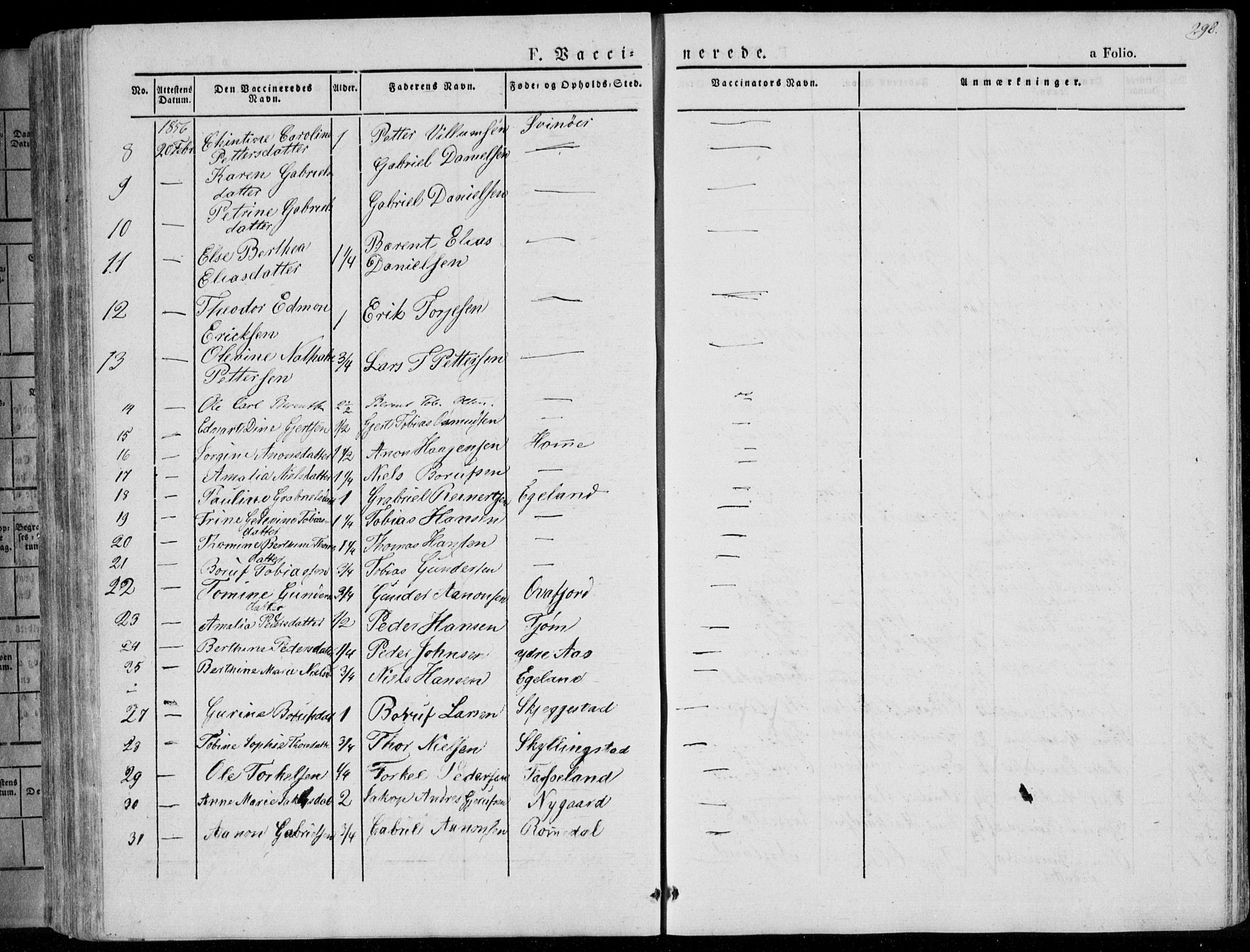 Sør-Audnedal sokneprestkontor, AV/SAK-1111-0039/F/Fa/Fab/L0006: Ministerialbok nr. A 6, 1829-1855, s. 298