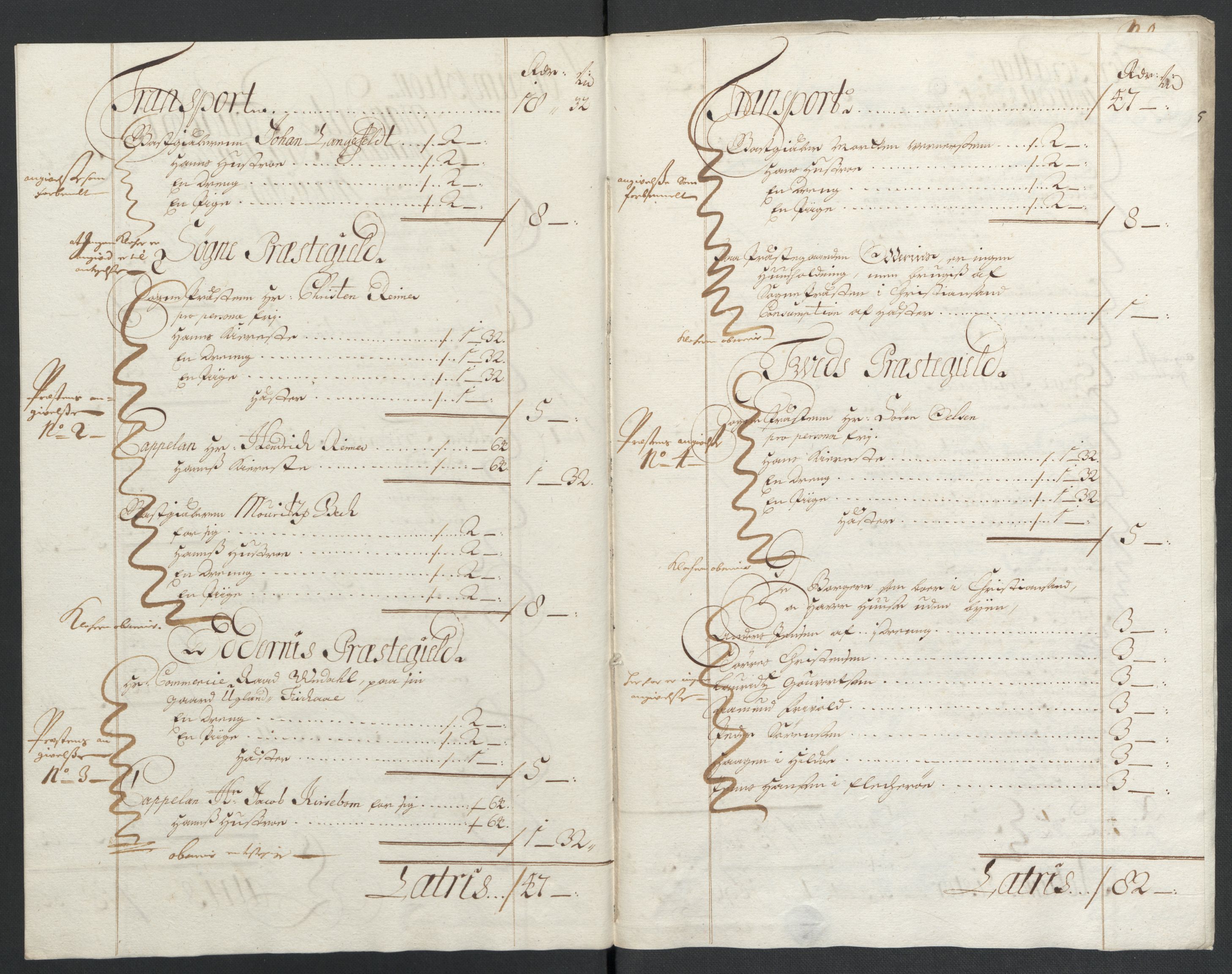 Rentekammeret inntil 1814, Reviderte regnskaper, Fogderegnskap, AV/RA-EA-4092/R43/L2546: Fogderegnskap Lista og Mandal, 1696-1697, s. 90