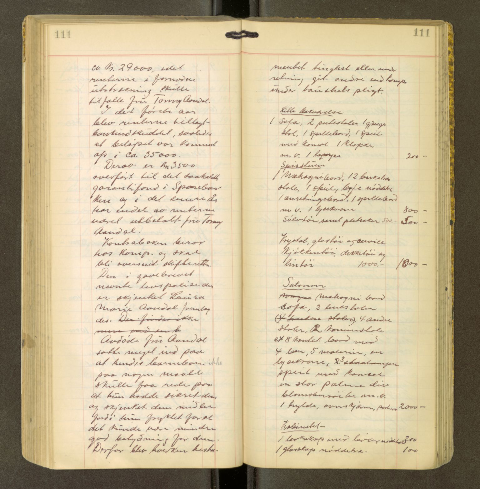 Romsdal sorenskriveri, AV/SAT-A-4149/1/3/3Ca/L0001: Registreringsprotokoll, 1921-1926, s. 111