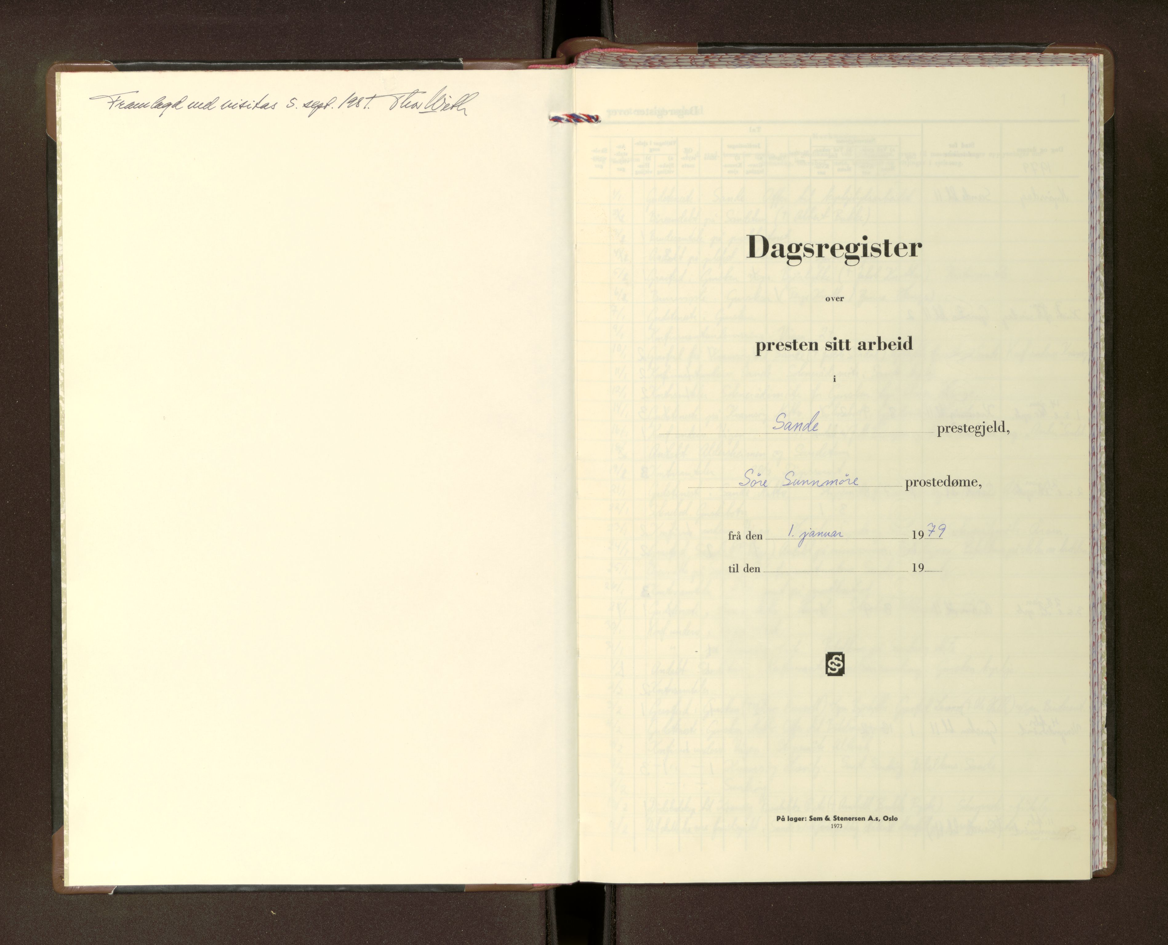 Ministerialprotokoller, klokkerbøker og fødselsregistre - Møre og Romsdal, AV/SAT-A-1454/503/L0043: Dagsregister nr. 503---, 1979-1984