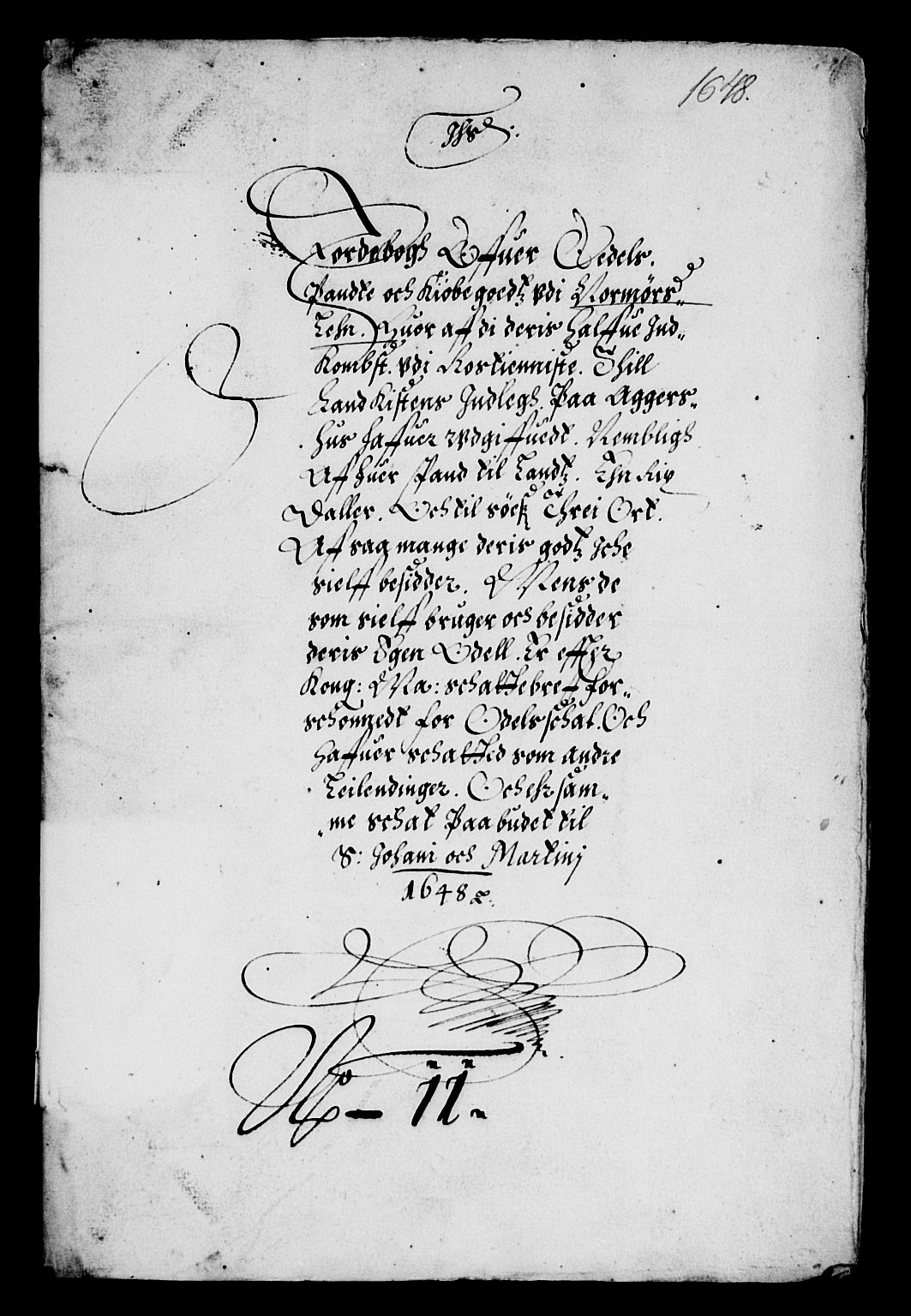 Rentekammeret inntil 1814, Reviderte regnskaper, Lensregnskaper, AV/RA-EA-5023/R/Rb/Rbw/L0094: Trondheim len, 1648-1650