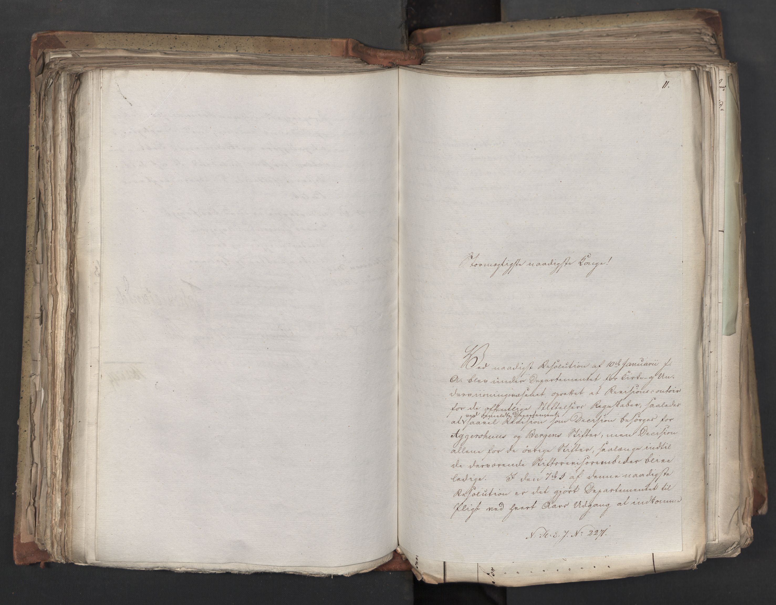 Statsrådsavdelingen i Stockholm, AV/RA-S-1003/D/Da/L0041: Regjeringsinnstillinger nr. 2204-2466, 1825, s. 229