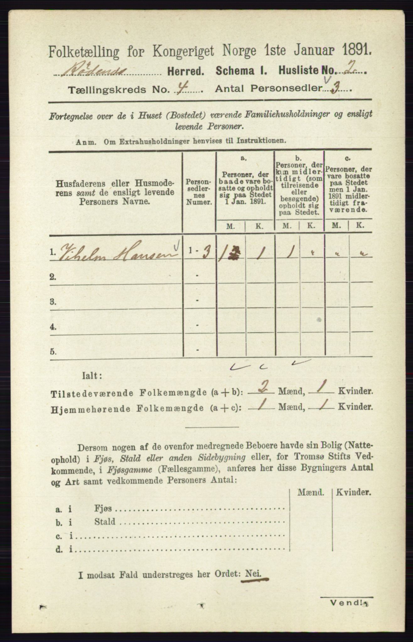 RA, Folketelling 1891 for 0120 Rødenes herred, 1891, s. 1565