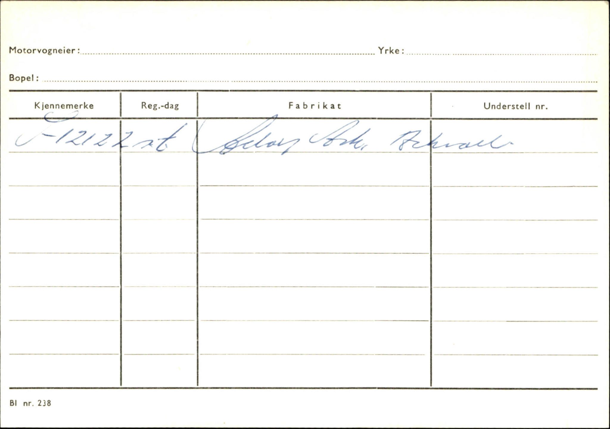 Statens vegvesen, Sogn og Fjordane vegkontor, SAB/A-5301/4/F/L0125: Eigarregister Sogndal V-Å. Aurland A-Å. Fjaler A-N, 1945-1975, s. 1515