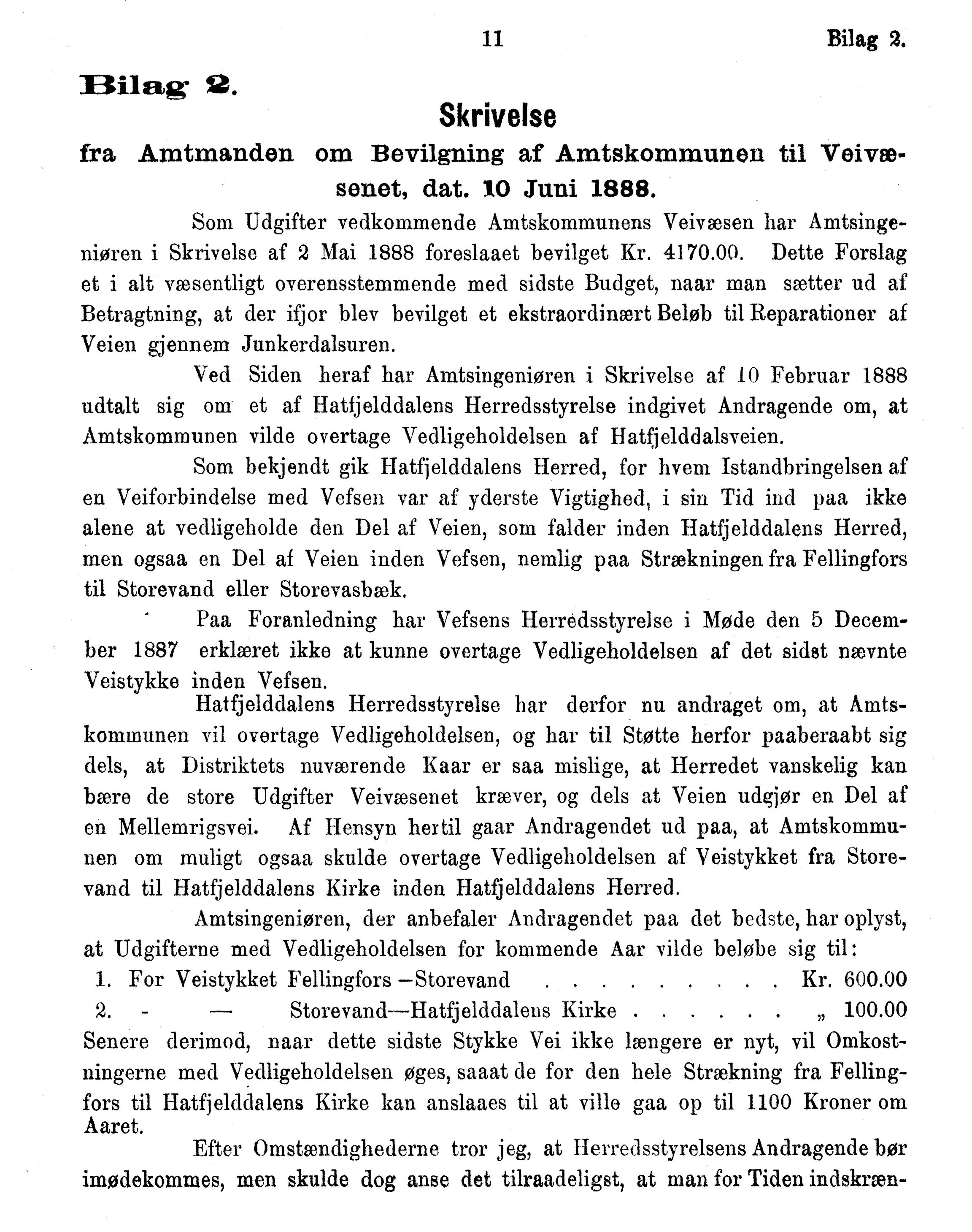 Nordland Fylkeskommune. Fylkestinget, AIN/NFK-17/176/A/Ac/L0015: Fylkestingsforhandlinger 1886-1890, 1886-1890