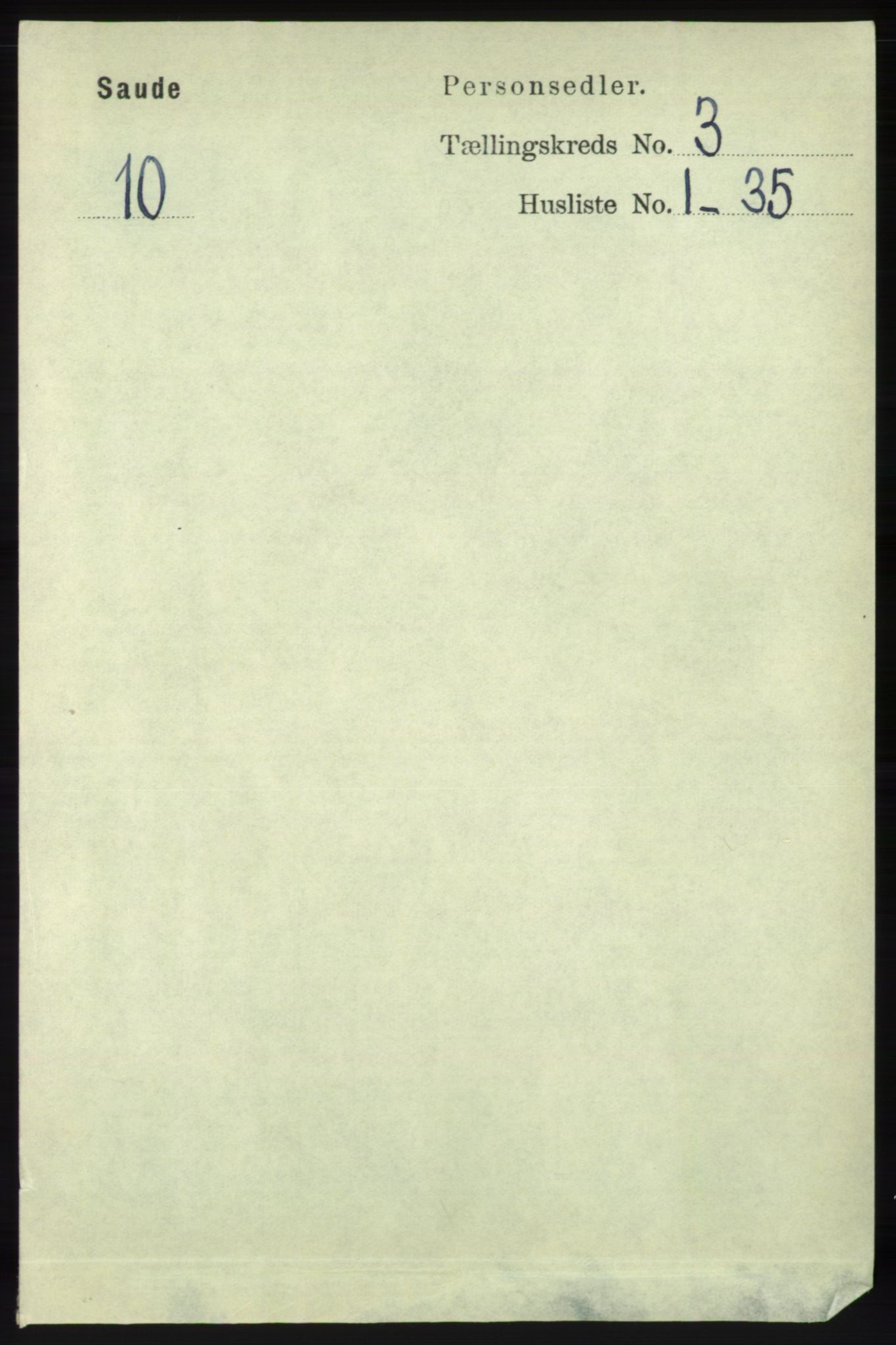 RA, Folketelling 1891 for 1135 Sauda herred, 1891, s. 1262