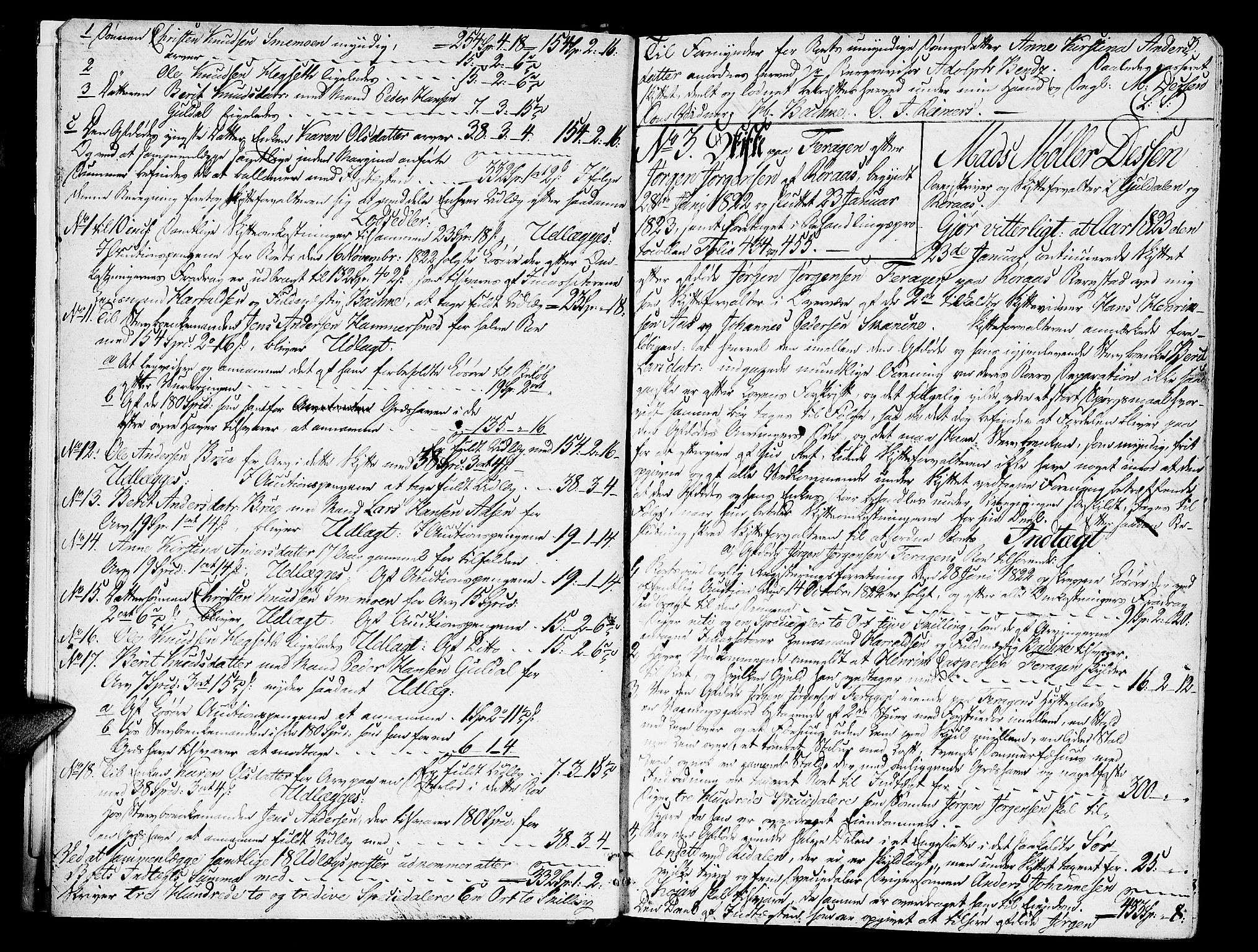 Gauldal sorenskriveri, AV/SAT-A-0014/1/3/3A/L0013: Skifteprotokoll, 1823-1835, s. 2b-3a