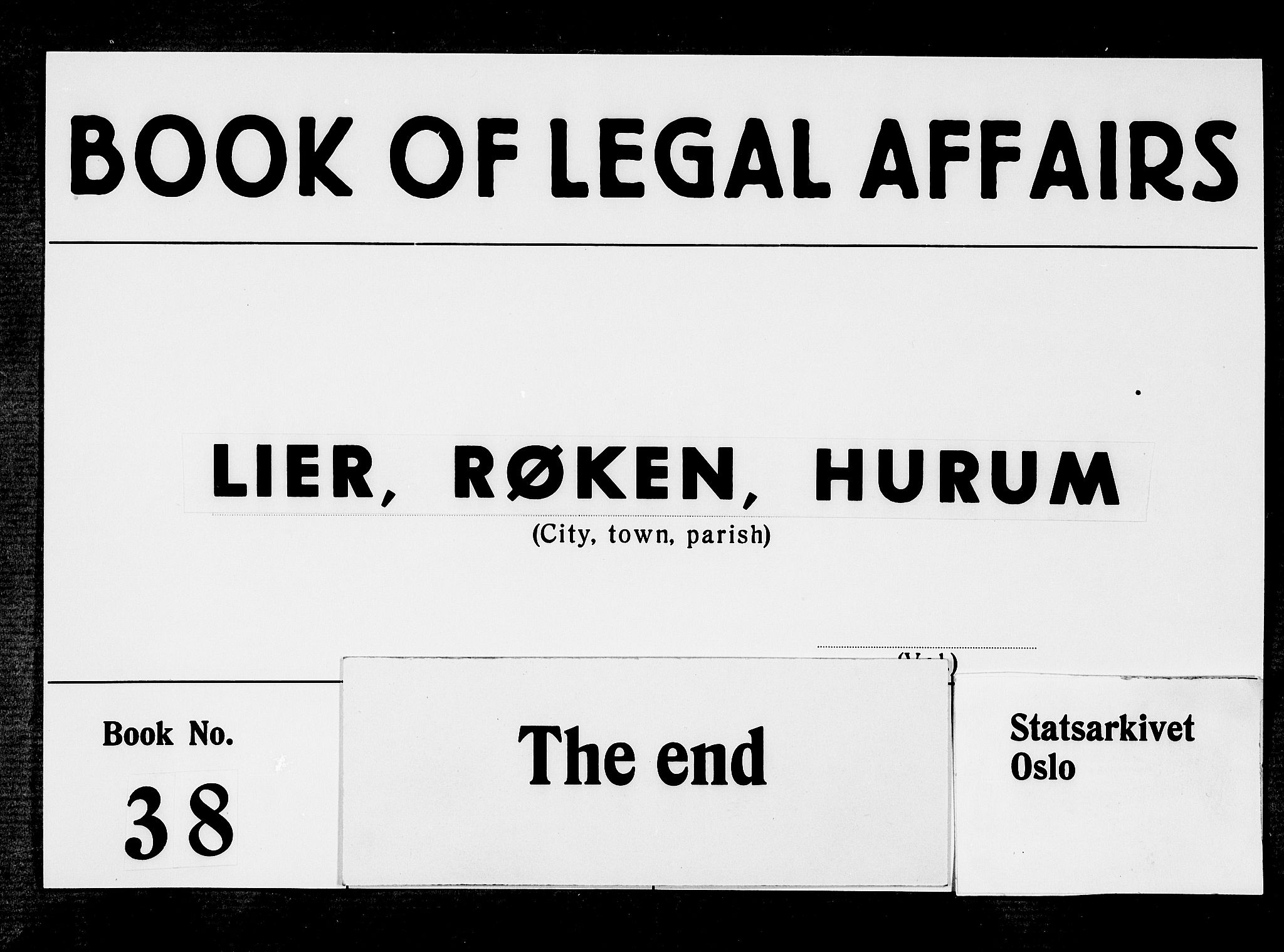 Lier, Røyken og Hurum sorenskriveri, AV/SAKO-A-89/F/Fa/L0038: Tingbok, 1700