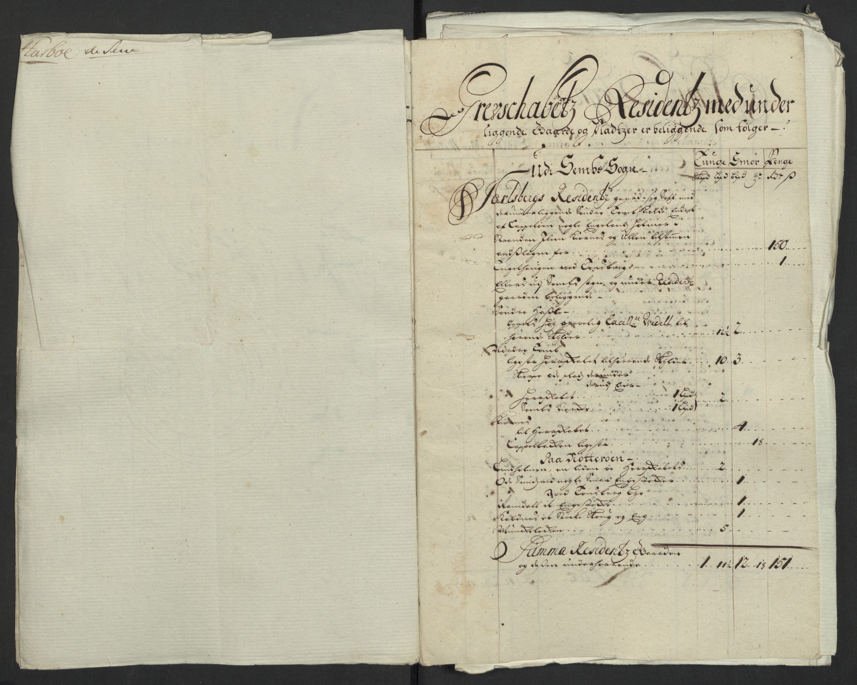 Rentekammeret inntil 1814, Reviderte regnskaper, Fogderegnskap, RA/EA-4092/R32/L1873: Fogderegnskap Jarlsberg grevskap, 1708, s. 20