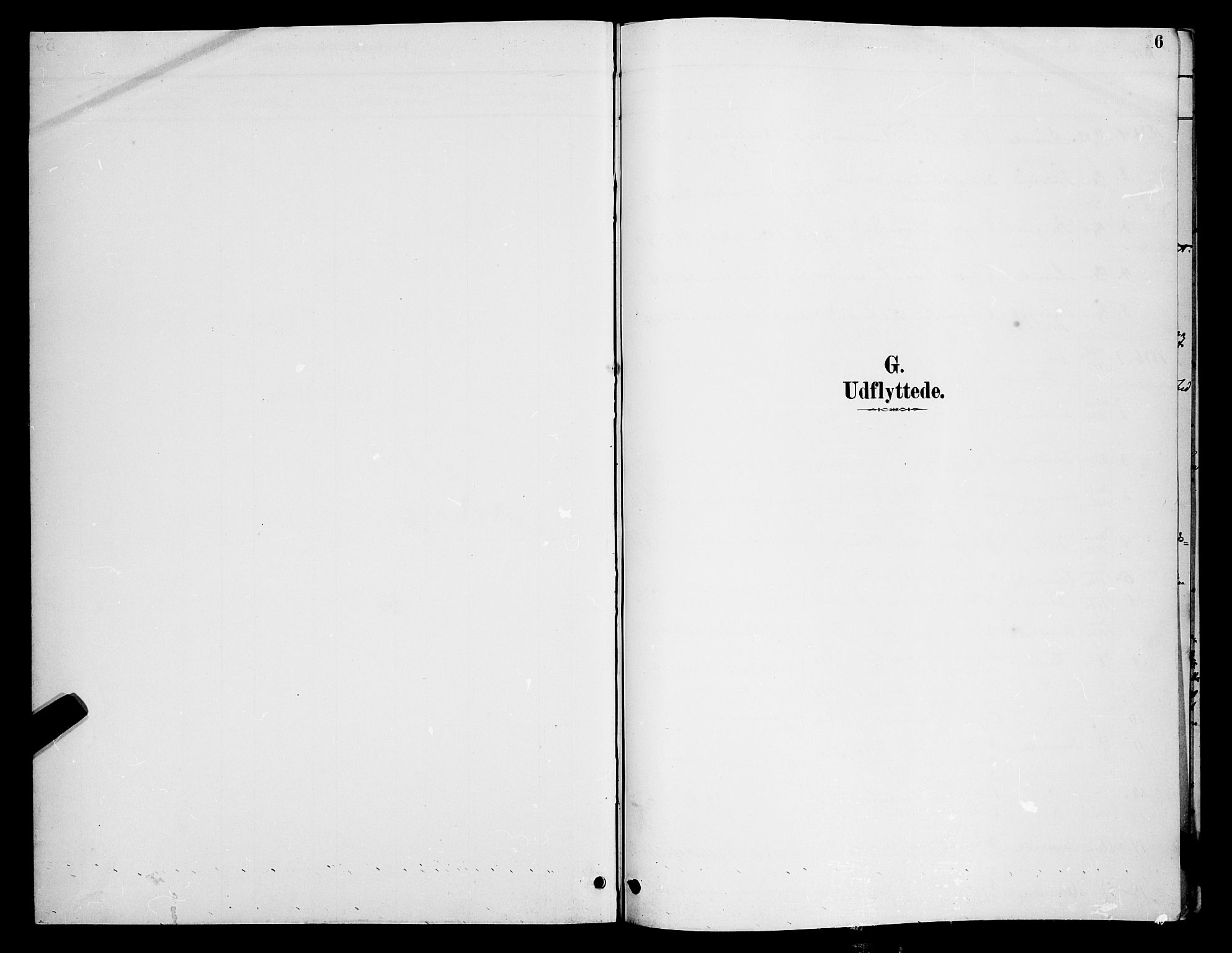 Vadsø sokneprestkontor, SATØ/S-1325/H/Hb/L0005klokker: Klokkerbok nr. 5, 1885-1901, s. 6