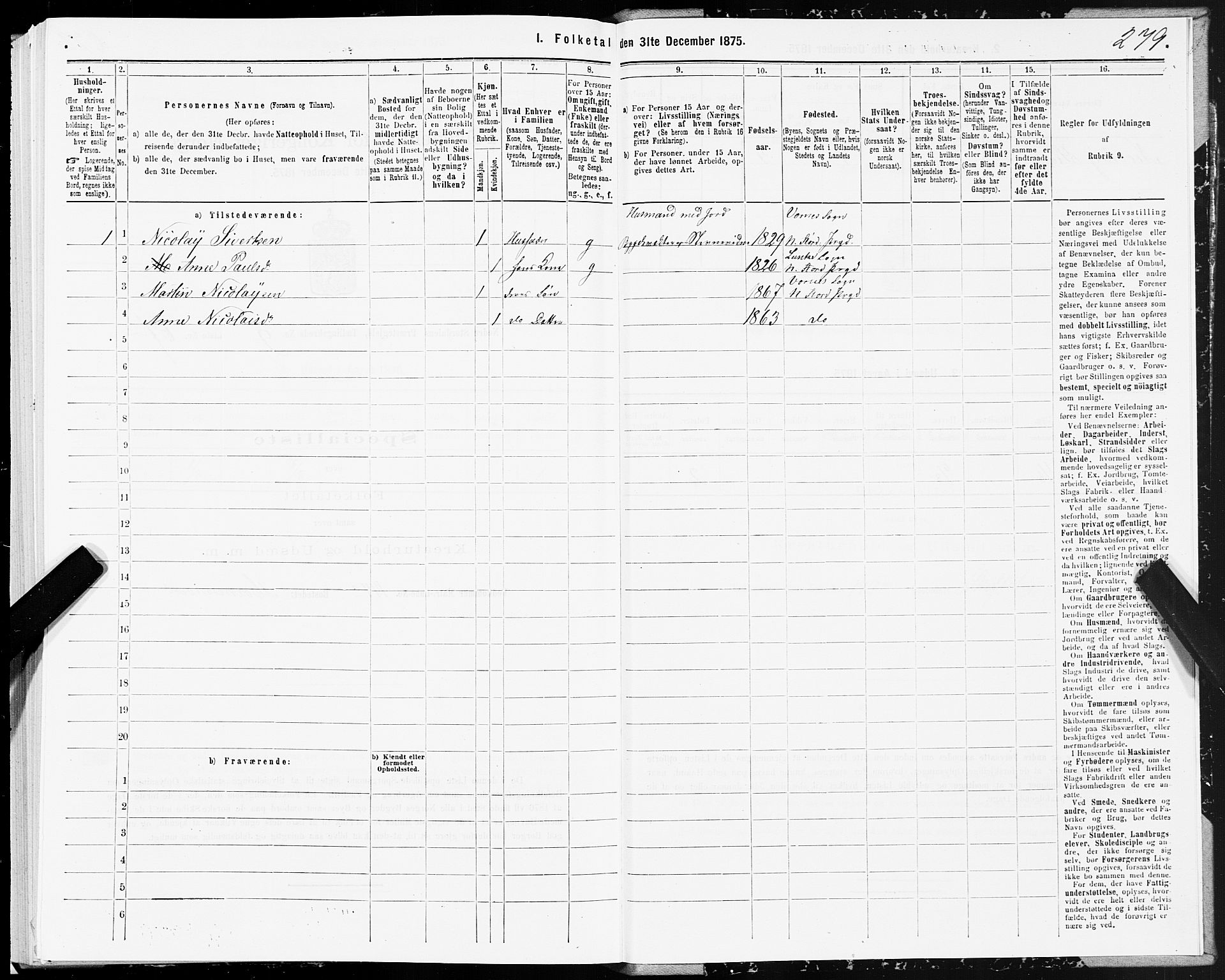 SAT, Folketelling 1875 for 1714P Nedre Stjørdal prestegjeld, 1875, s. 4279