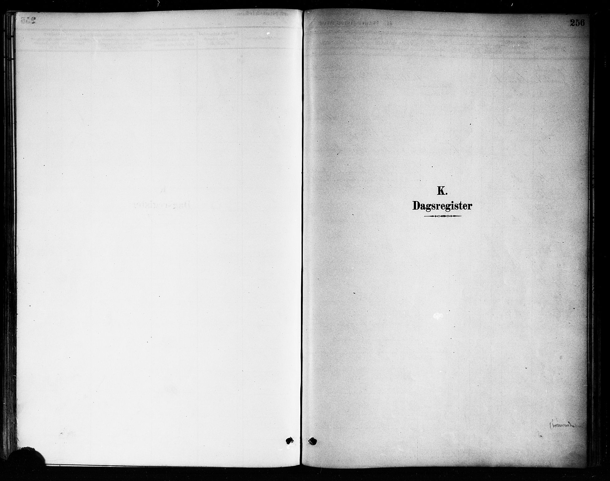 Askim prestekontor Kirkebøker, AV/SAO-A-10900/F/Fa/L0007: Ministerialbok nr. 7, 1882-1897, s. 256