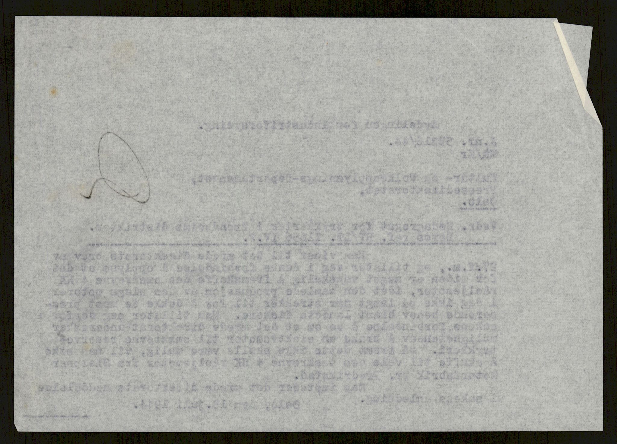 Direktoratet for industriforsyning, Sekretariatet, AV/RA-S-4153/D/Df/L0055: 9. Metallkontoret, 1940-1945, s. 258