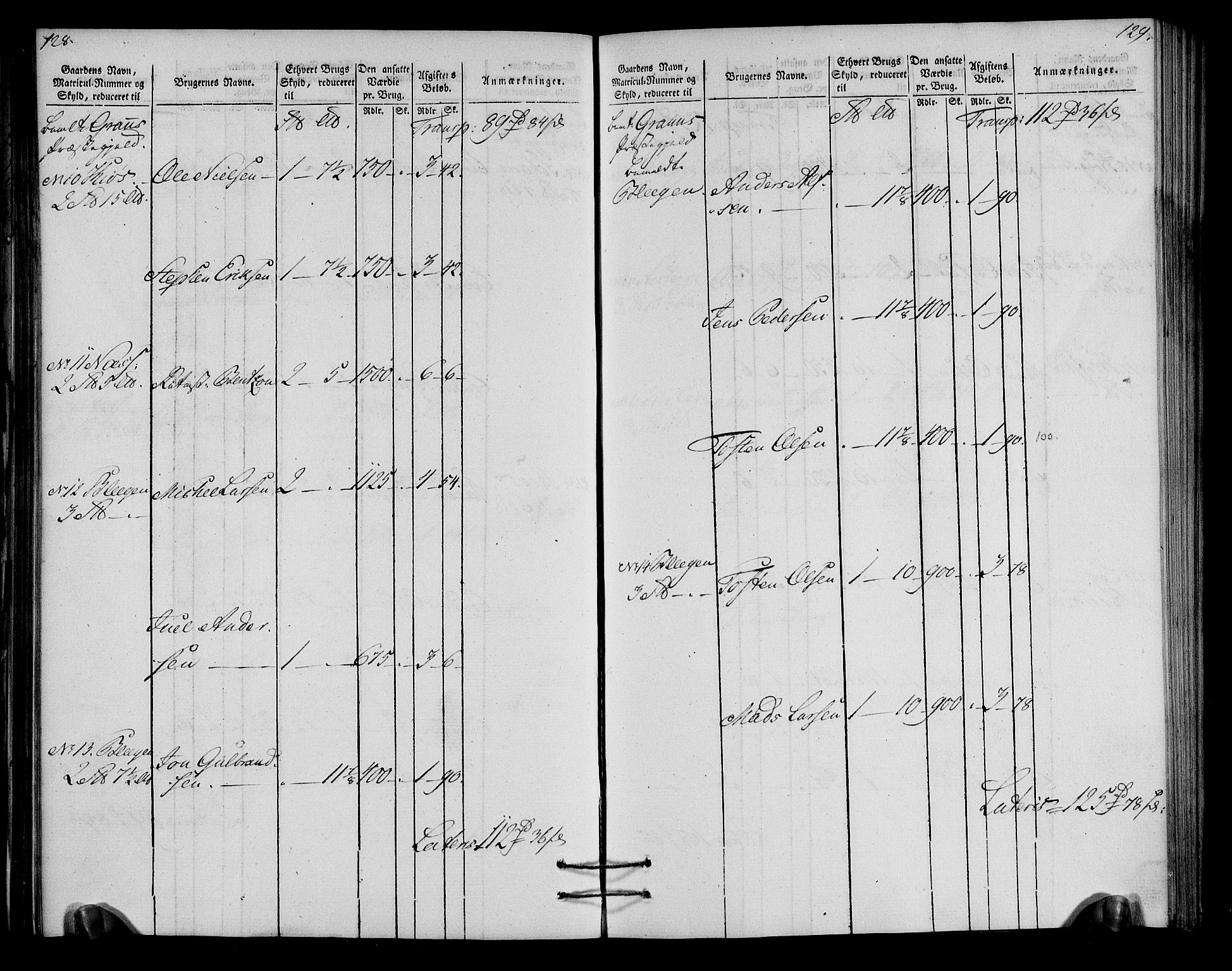 Rentekammeret inntil 1814, Realistisk ordnet avdeling, RA/EA-4070/N/Ne/Nea/L0037: Toten fogderi. Oppebørselsregister, 1803-1804, s. 67