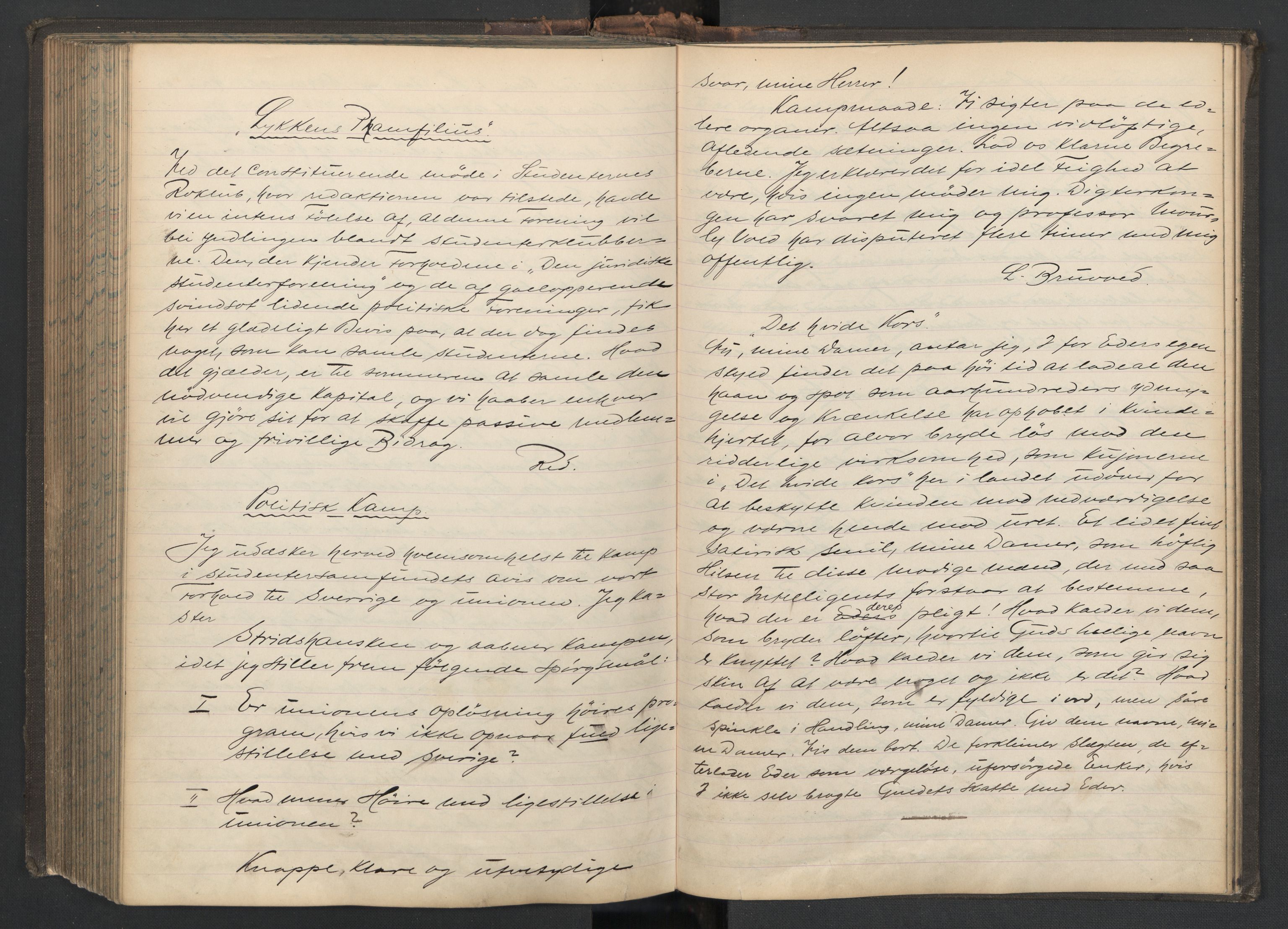 Det Norske Studentersamfund, AV/RA-PA-1322/X/Xa/L0014/0001: -- / Samfundsbladet/Studentersamfundets Avis, 1895-1897, s. 504-505