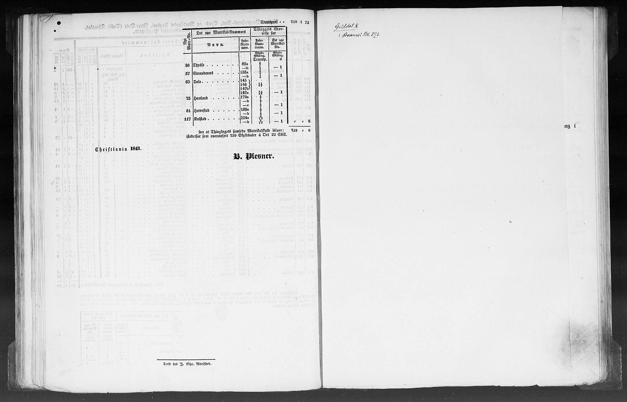 Rygh, AV/RA-PA-0034/F/Fb/L0012: Matrikkelen for 1838 - Nordre Bergenhus amt (Sogn og Fjordane fylke), 1838