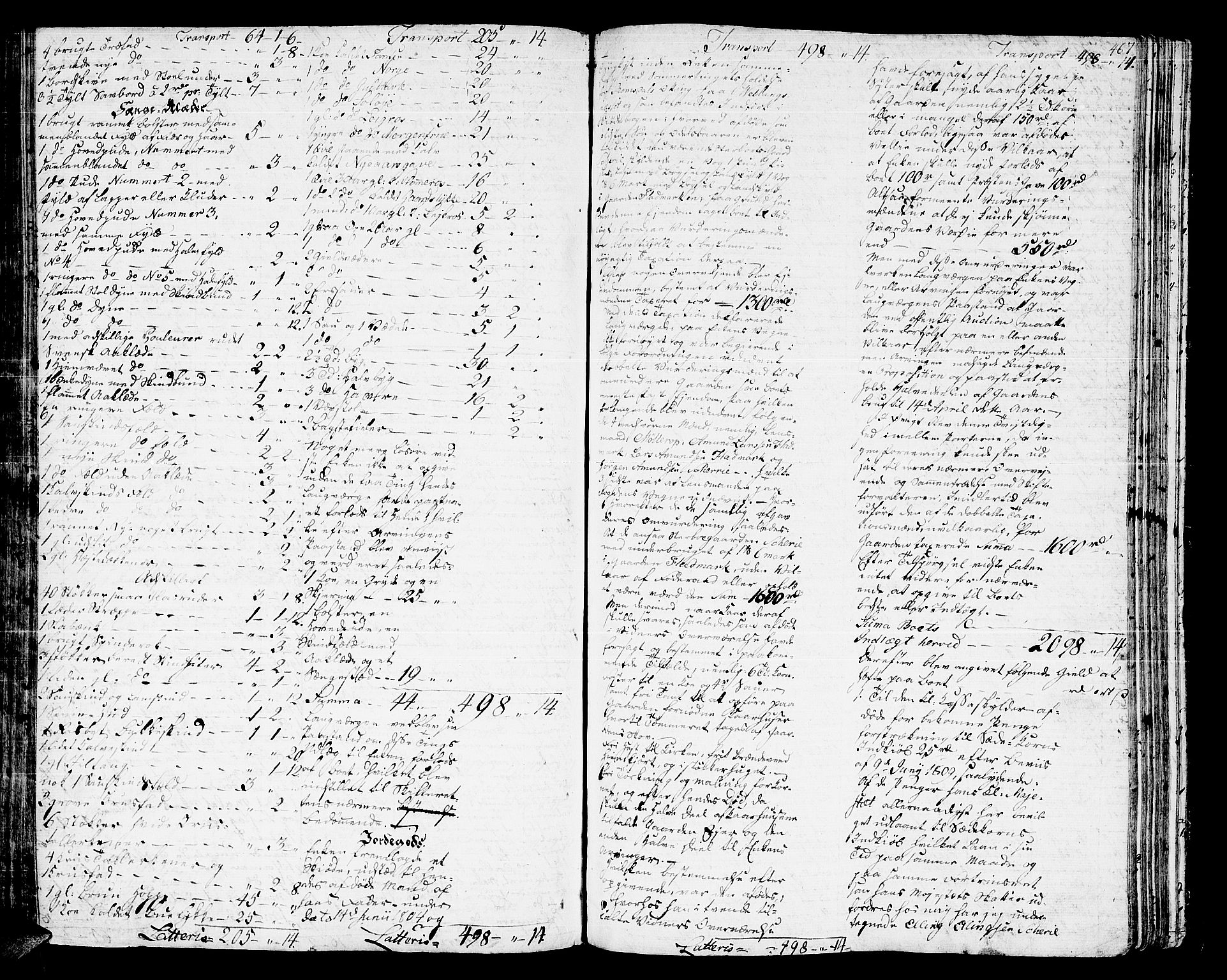Romsdal sorenskriveri, SAT/A-4149/1/3/3A/L0013: Skifteprotokoll, 1802-1812, s. 466b-467a