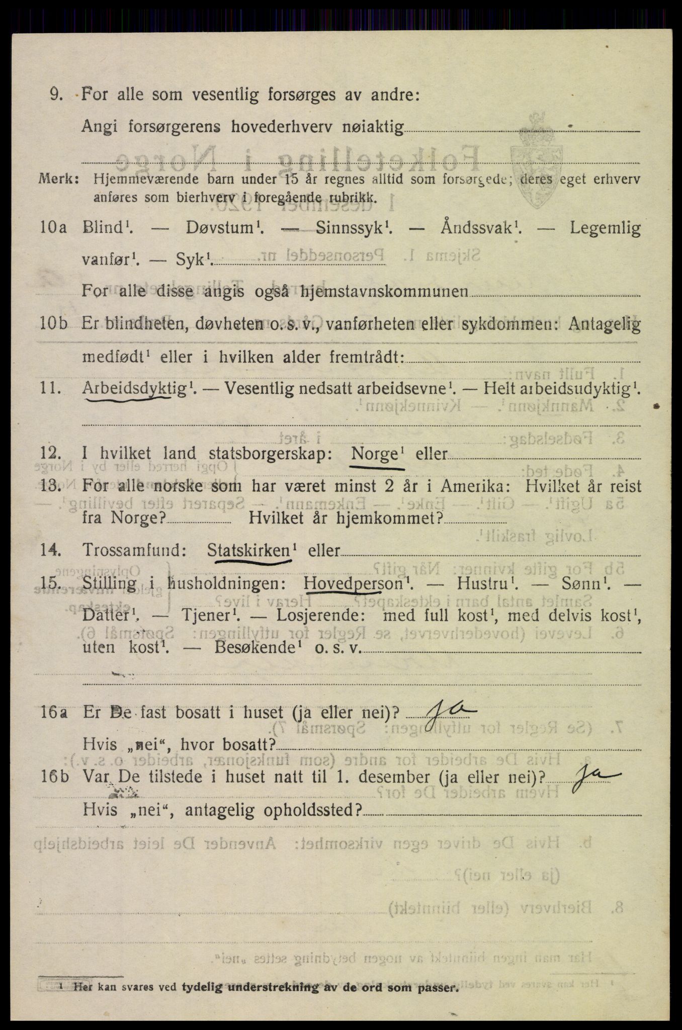 SAH, Folketelling 1920 for 0542 Nord-Aurdal herred, 1920, s. 4741