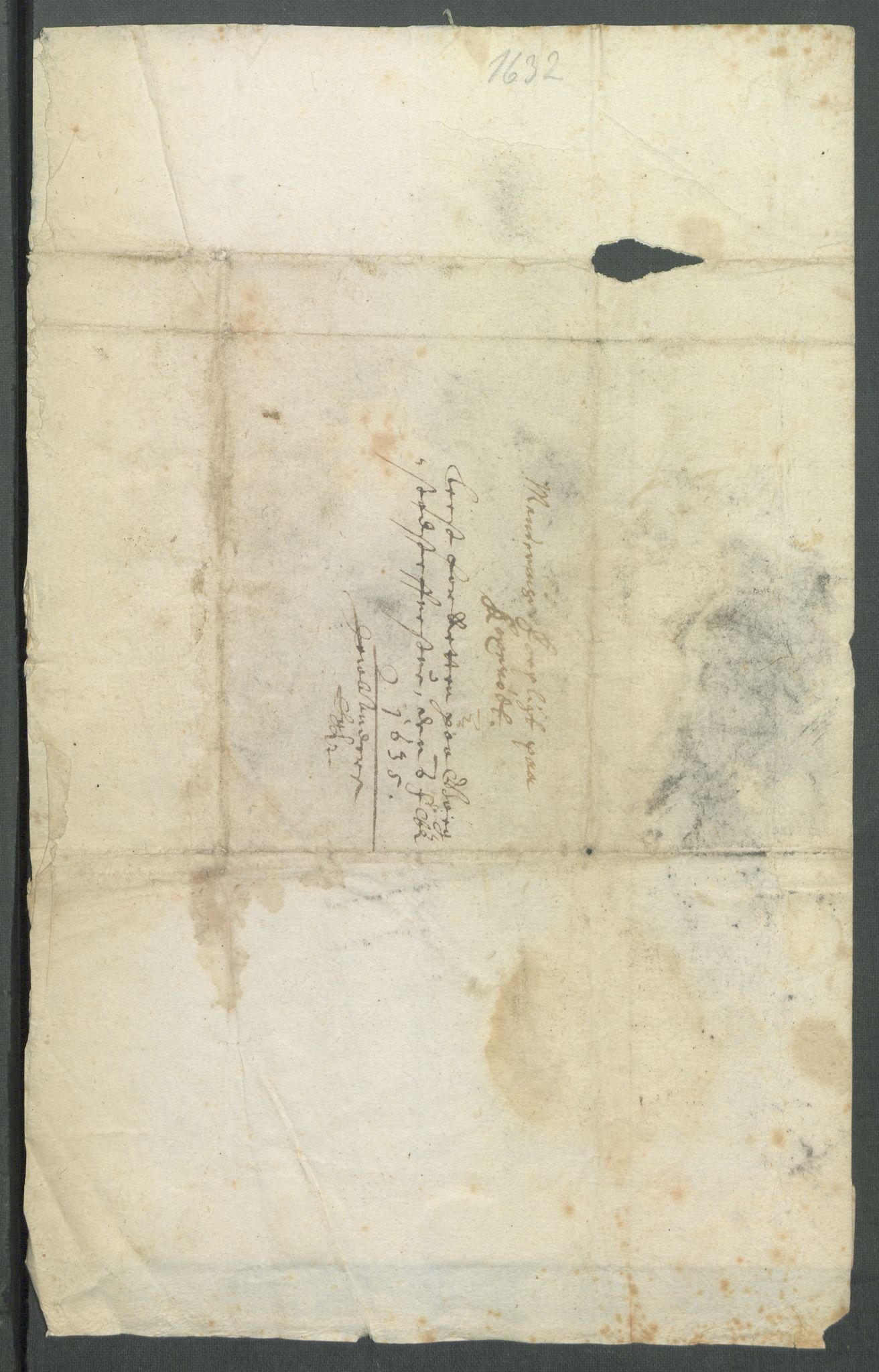 Riksarkivets diplomsamling, AV/RA-EA-5965/F02/L0143: Dokumenter, 1632, s. 87