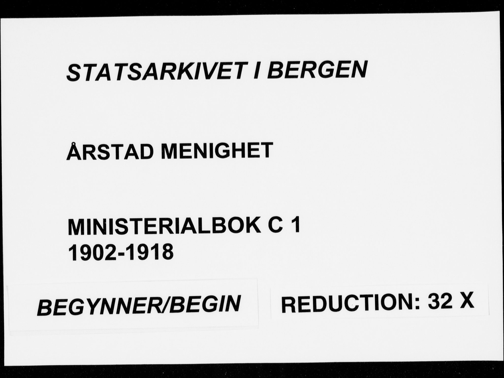 Årstad Sokneprestembete, SAB/A-79301/H/Haa/L0009: Ministerialbok nr. C 1, 1902-1918