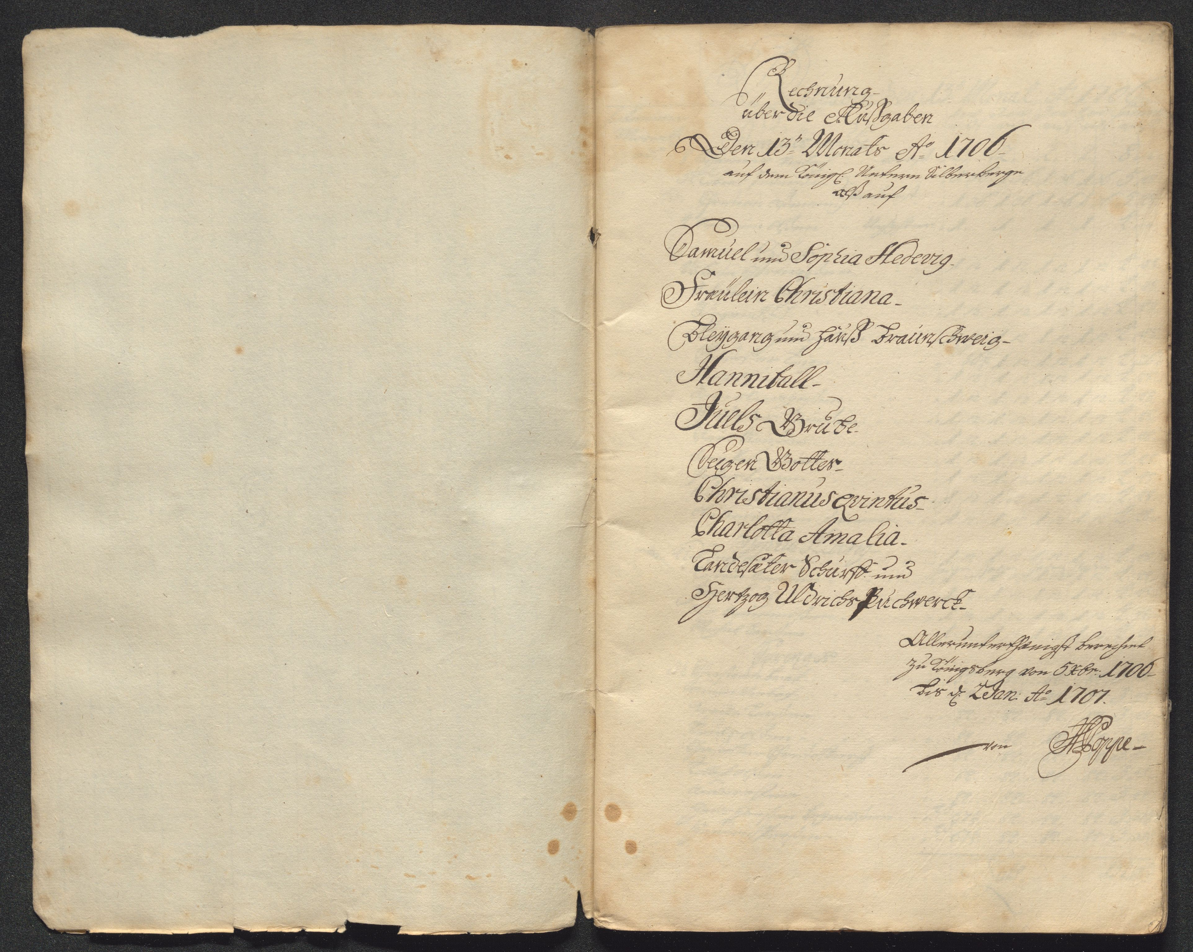 Kongsberg Sølvverk 1623-1816, AV/SAKO-EA-3135/001/D/Dc/Dcd/L0090: Utgiftsregnskap for gruver m.m., 1706, s. 505