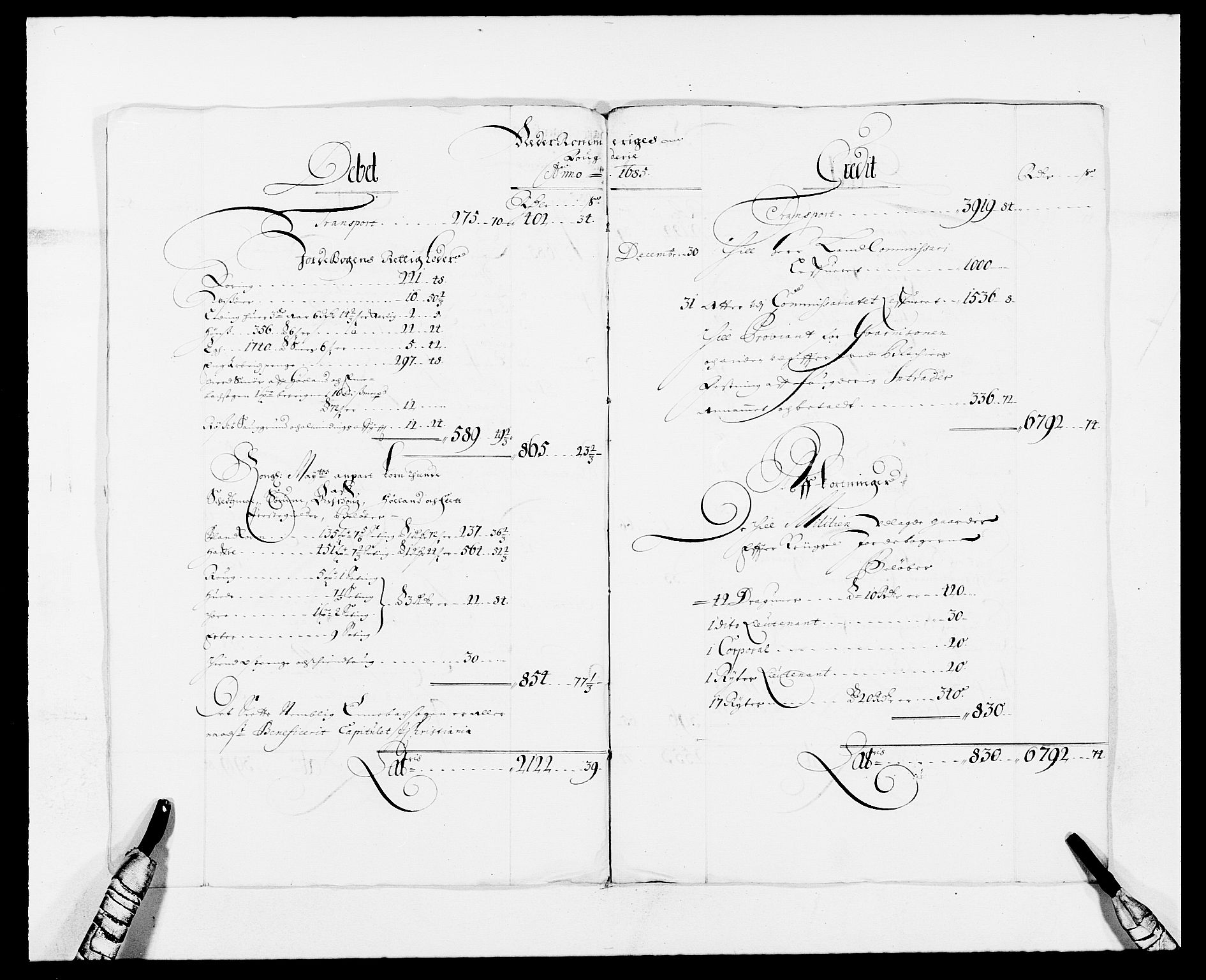 Rentekammeret inntil 1814, Reviderte regnskaper, Fogderegnskap, RA/EA-4092/R11/L0571: Fogderegnskap Nedre Romerike, 1683-1685, s. 328