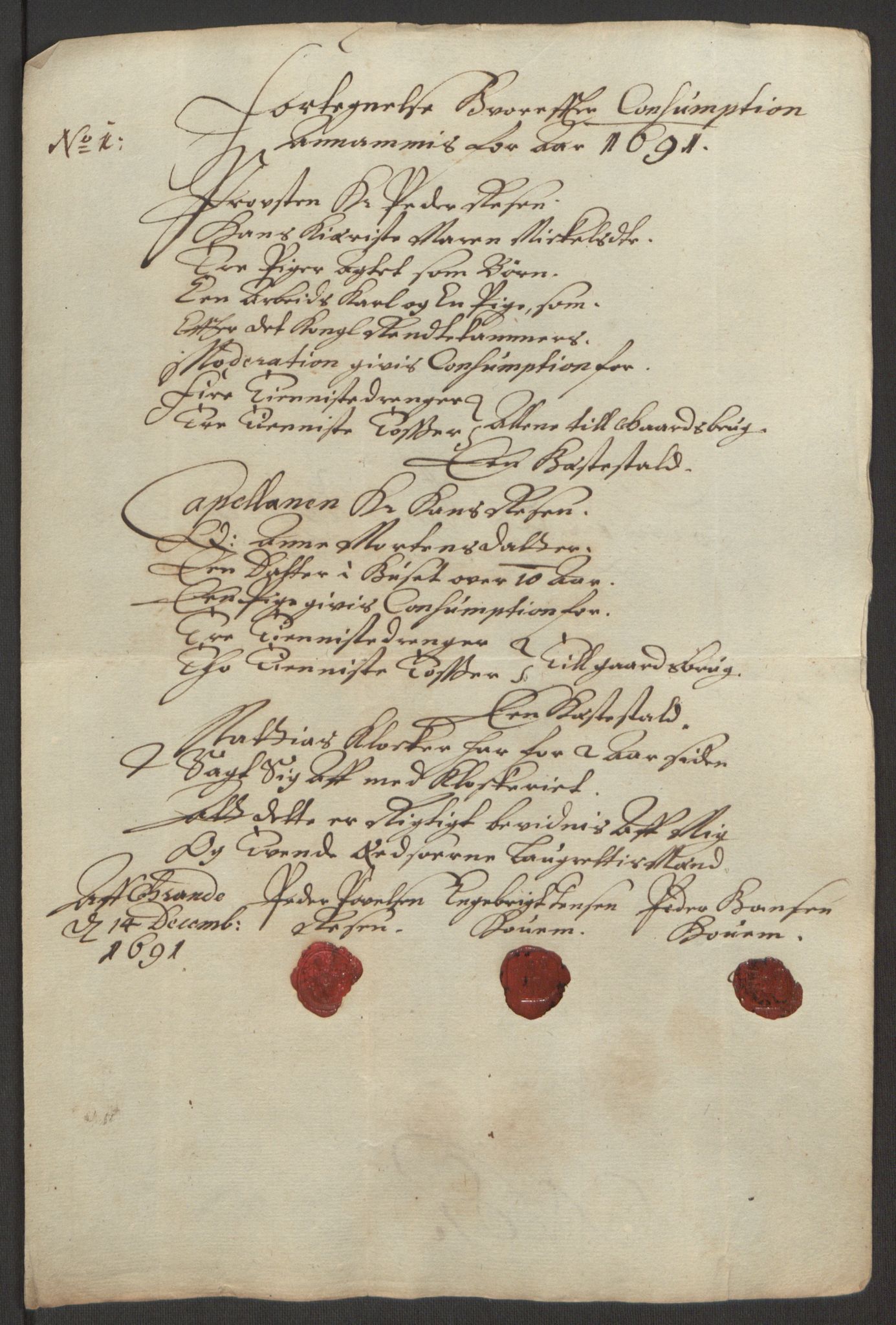 Rentekammeret inntil 1814, Reviderte regnskaper, Fogderegnskap, RA/EA-4092/R64/L4423: Fogderegnskap Namdal, 1690-1691, s. 247