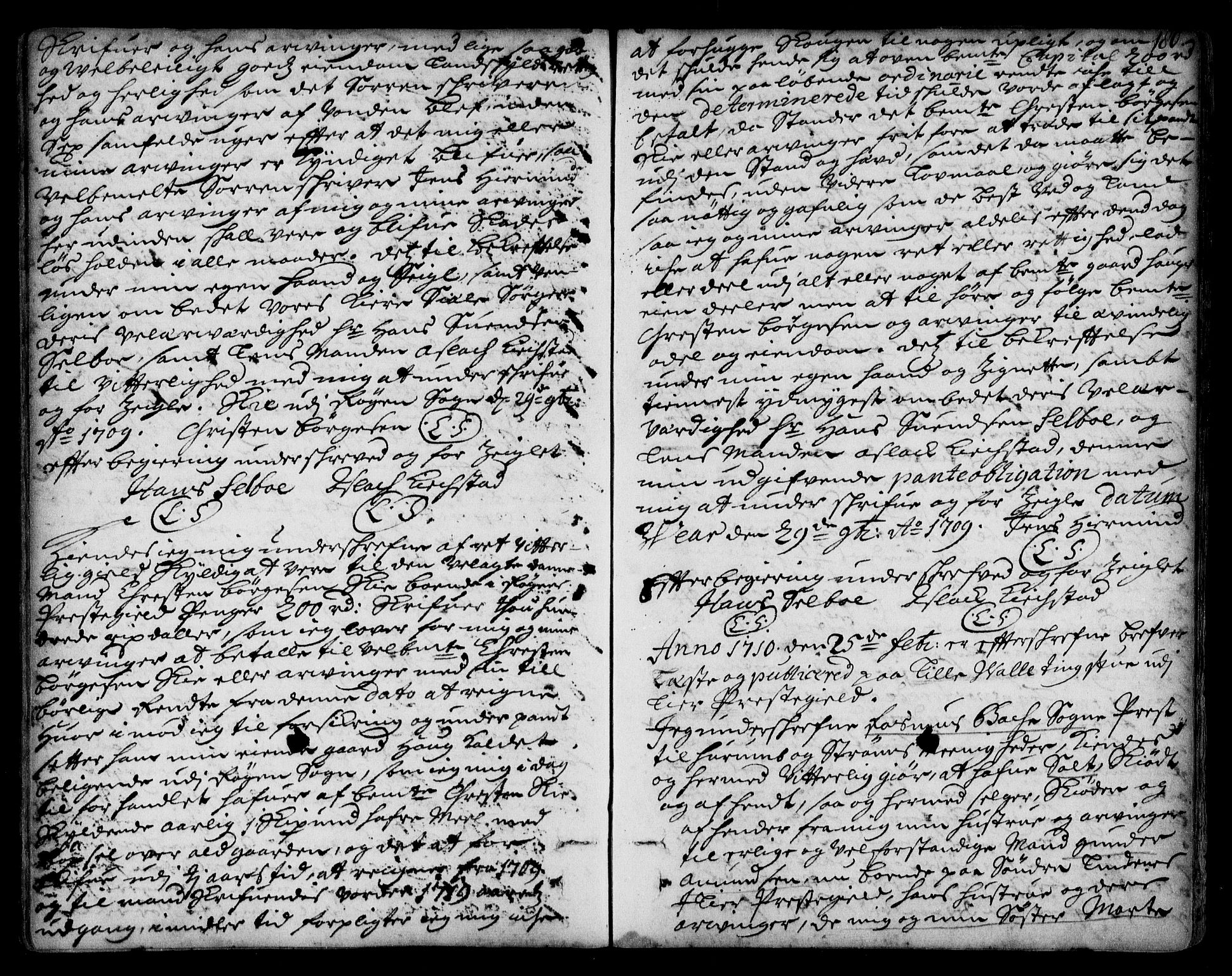 Lier, Røyken og Hurum sorenskriveri, SAKO/A-89/G/Ga/Gaa/L0001: Pantebok nr. I, 1701-1725, s. 180