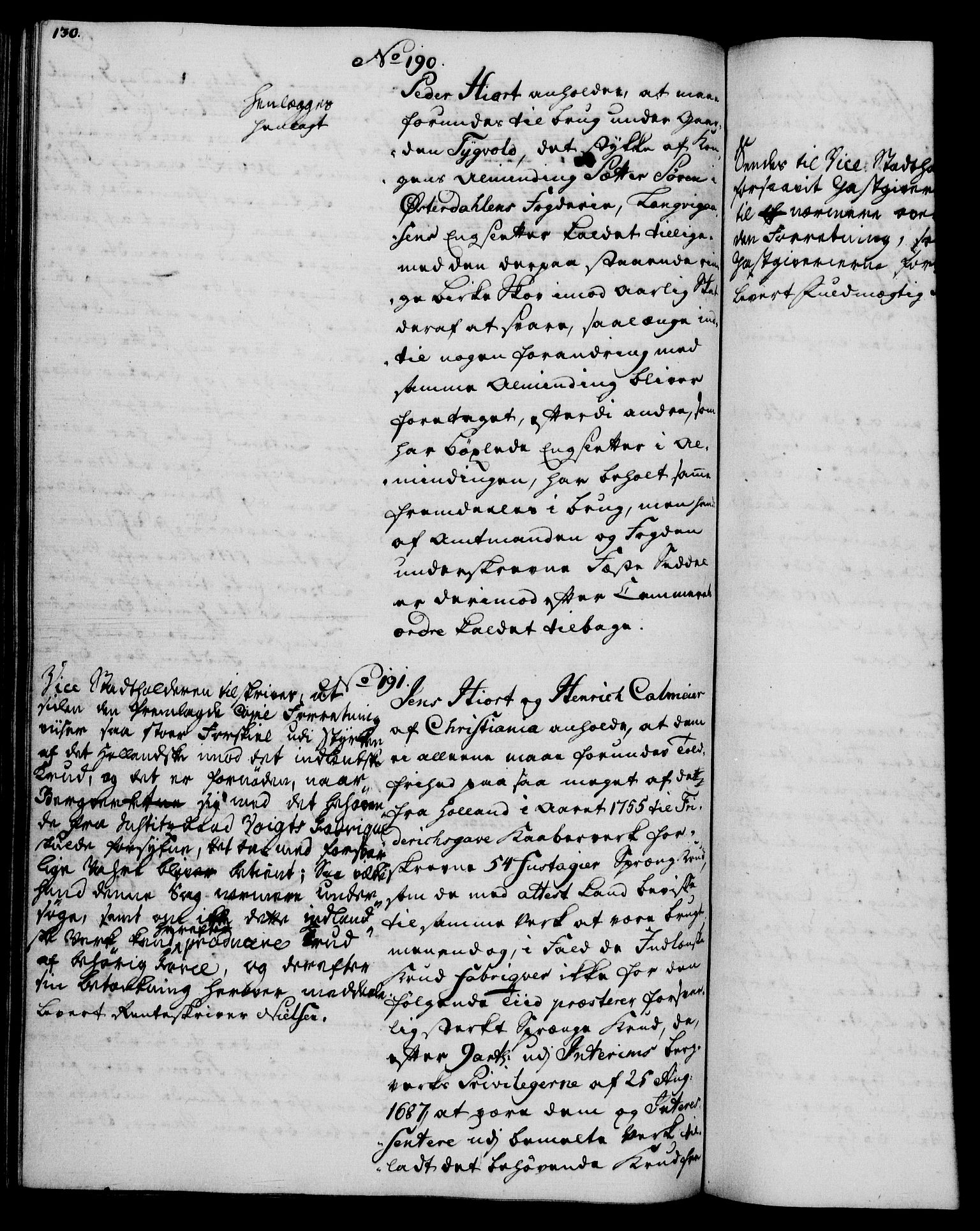 Rentekammeret, Kammerkanselliet, AV/RA-EA-3111/G/Gh/Gha/L0034: Norsk ekstraktmemorialprotokoll (merket RK 53.79), 1756-1759, s. 130