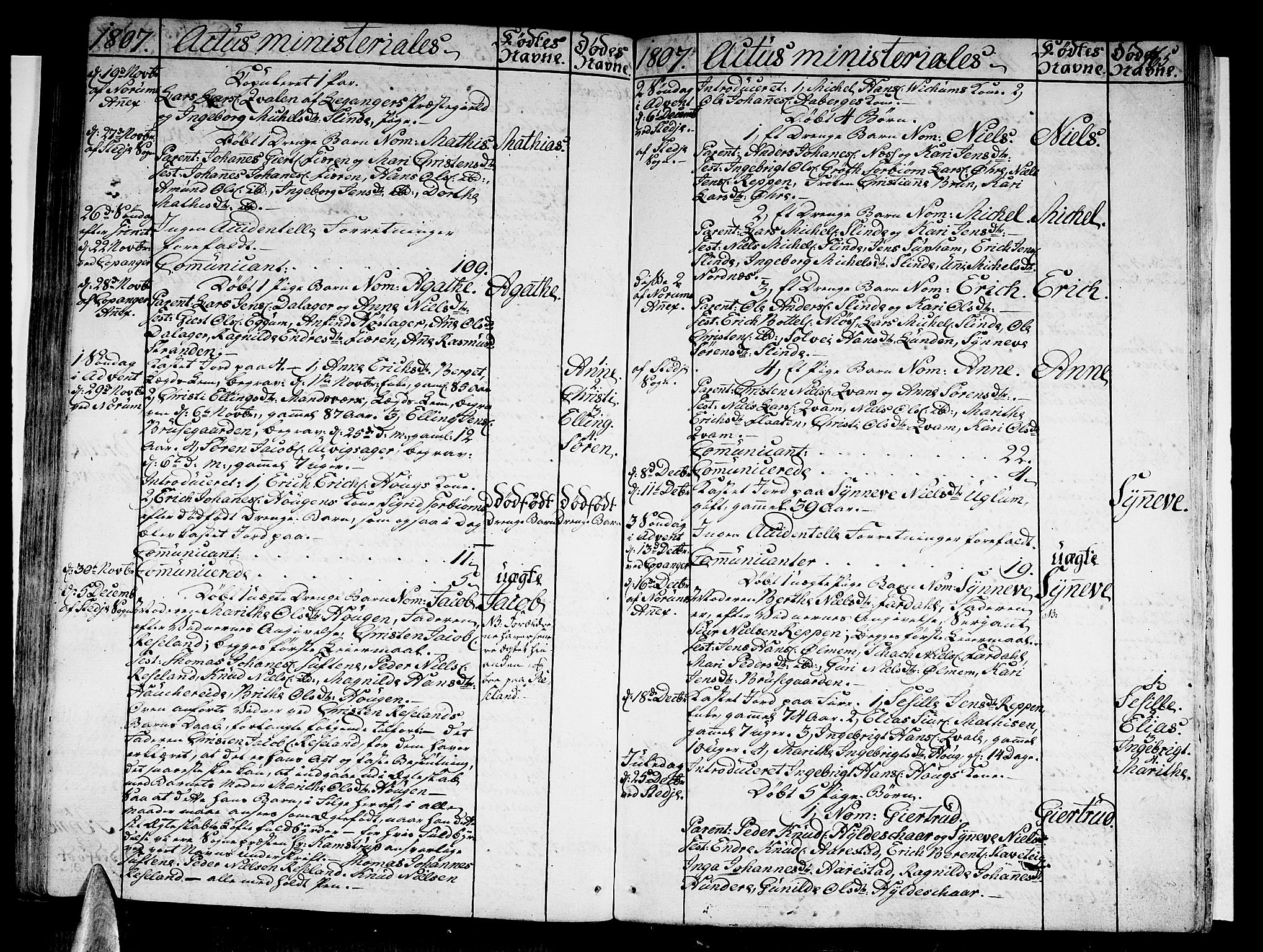 Sogndal sokneprestembete, AV/SAB-A-81301/H/Haa/Haaa/L0008: Ministerialbok nr. A 8, 1795-1809, s. 165