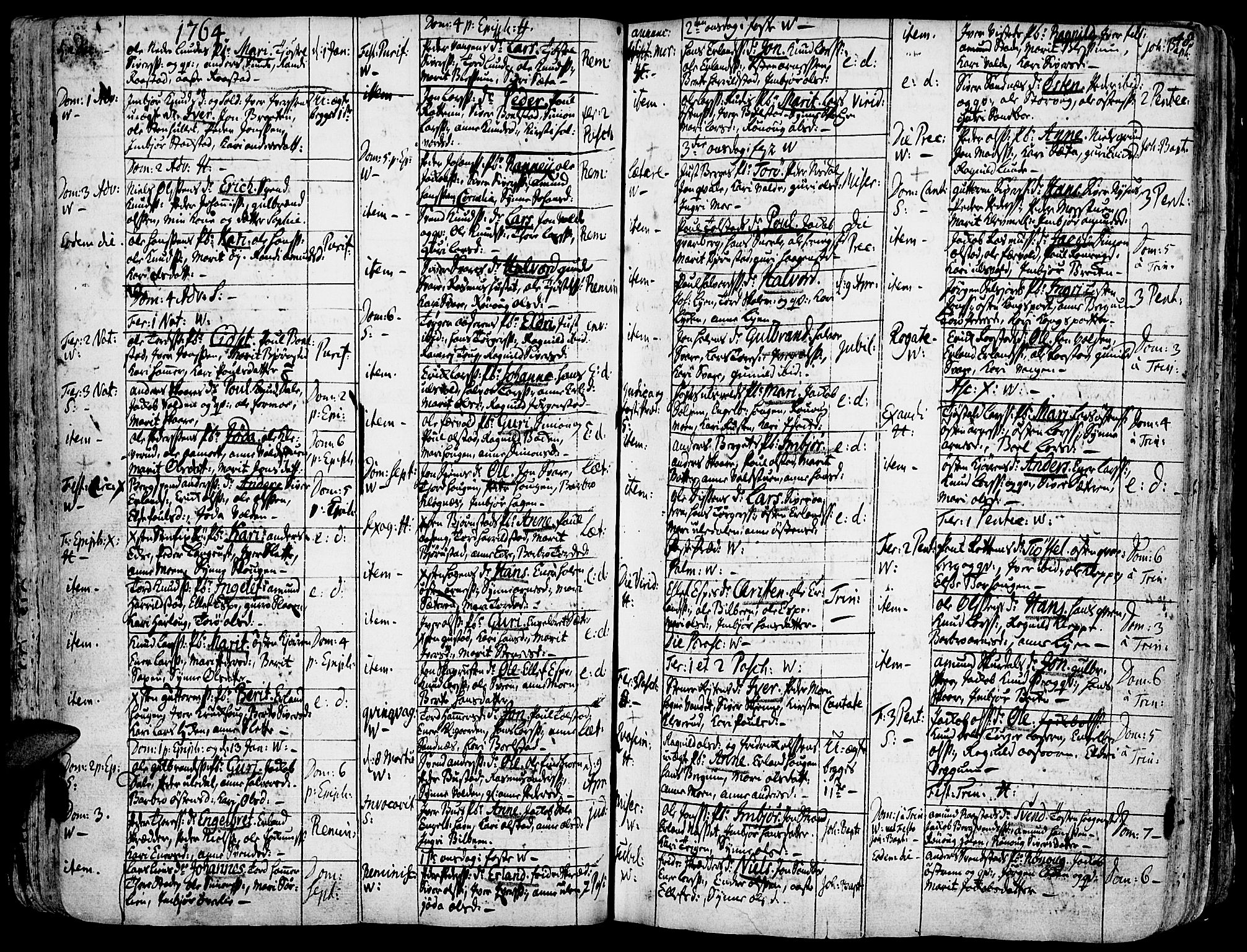 Vågå prestekontor, AV/SAH-PREST-076/H/Ha/Haa/L0001: Ministerialbok nr. 1, 1739-1810, s. 48
