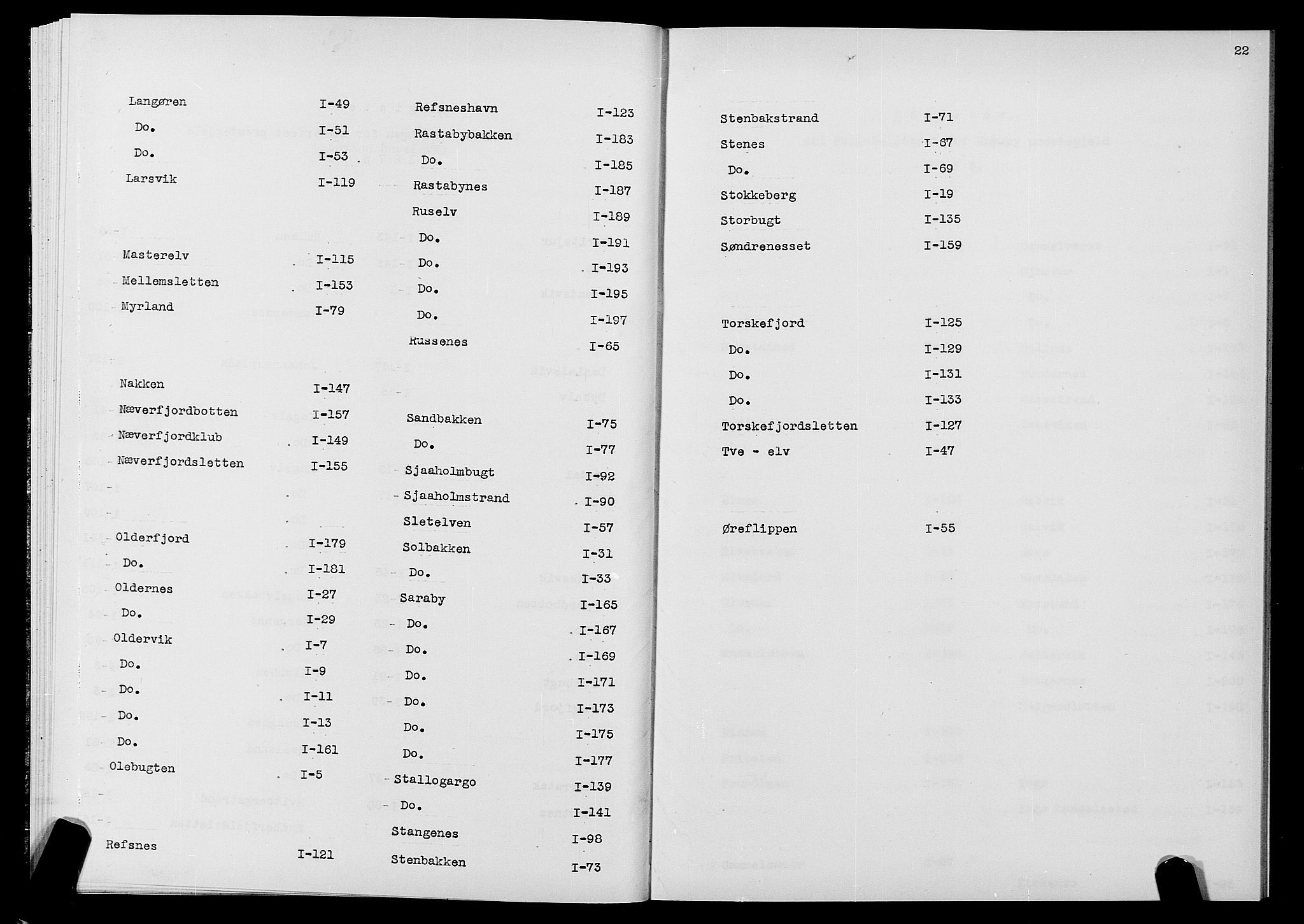 SATØ, Folketelling 1875 for 2016L Hammerfest prestegjeld, Hammerfest landsokn og Kvalsund sokn, 1875, s. 22