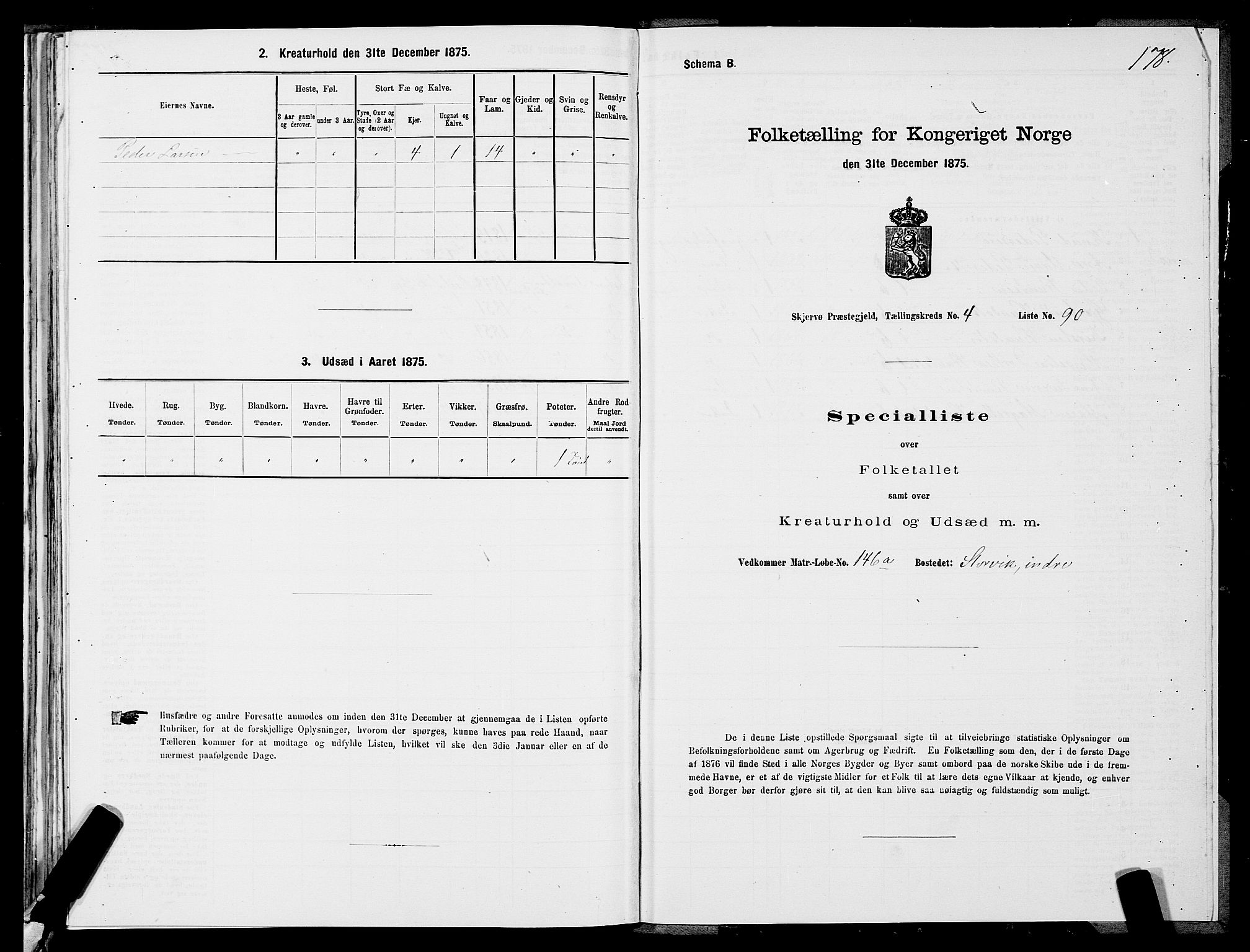 SATØ, Folketelling 1875 for 1941P Skjervøy prestegjeld, 1875, s. 3178